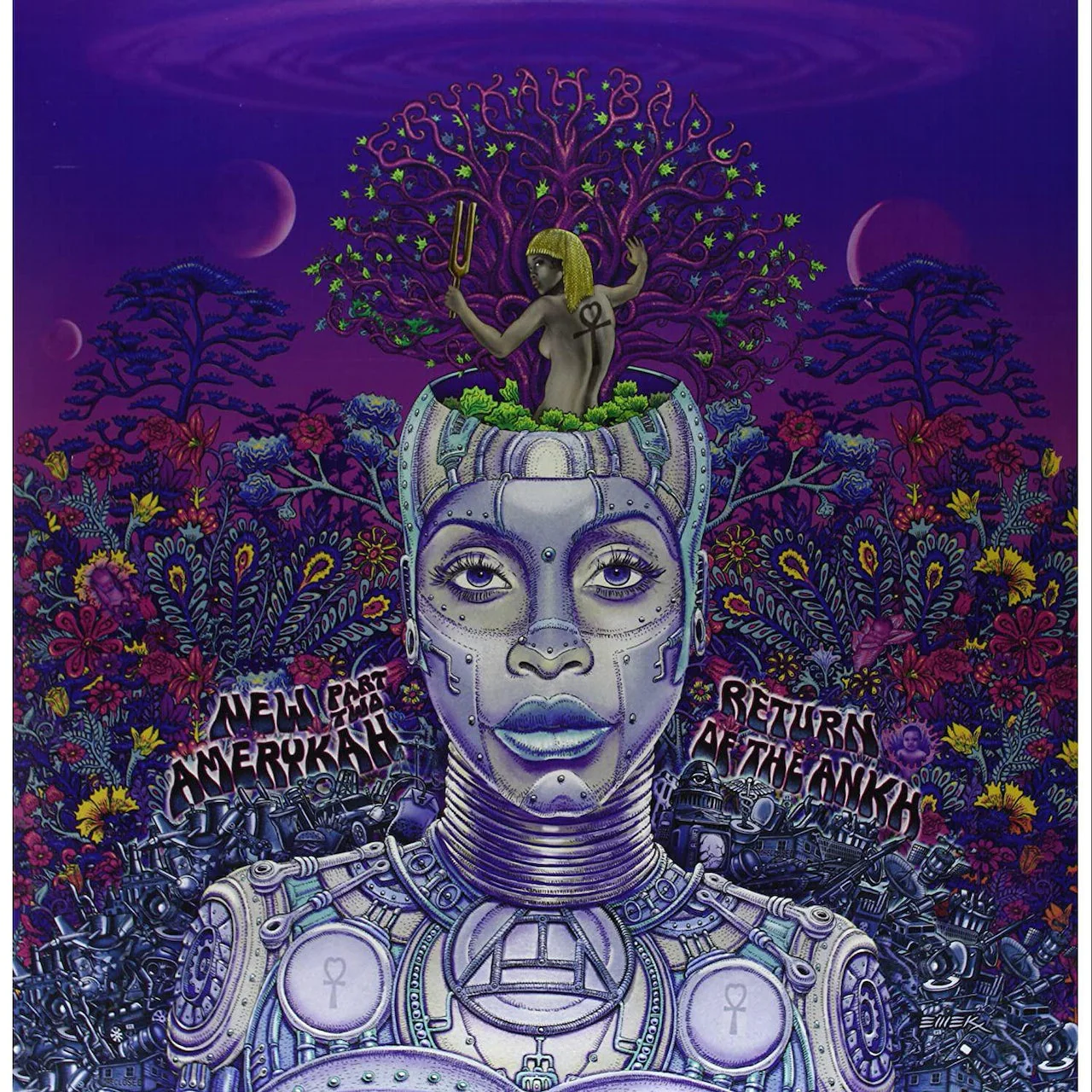 ERYKAH BADU - AMERYKAH PART TWO - VIOLET COLOR - 2-LP - VINYL LP