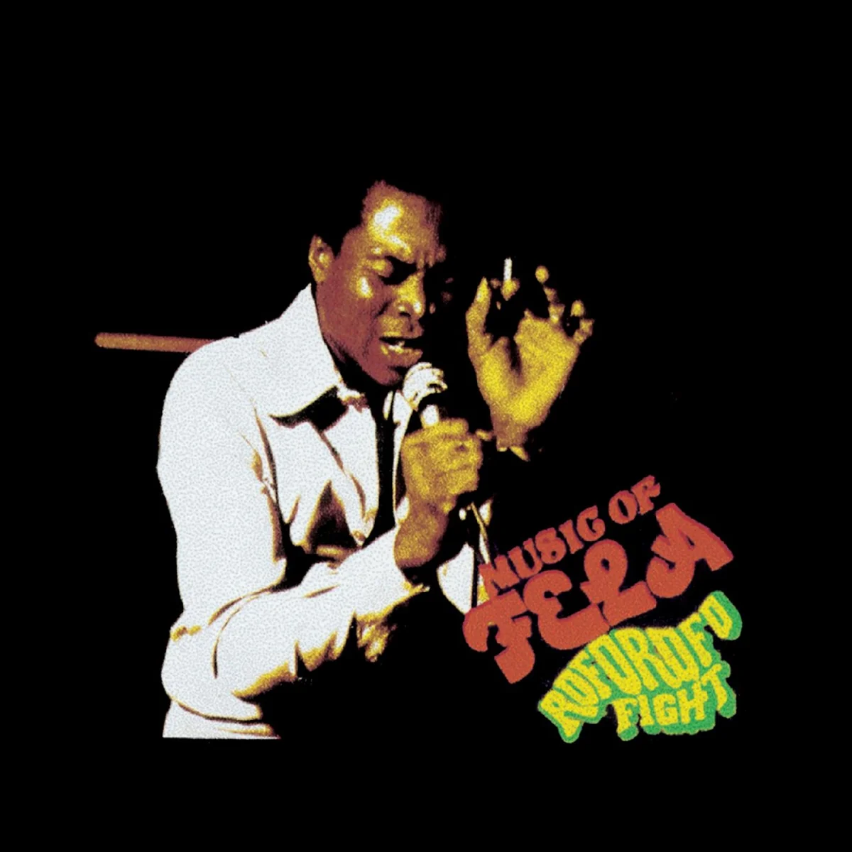 FELA KUTI - ROFOROFO FIGHT - CLEAR YELLOW COLOR - VINYL LP
