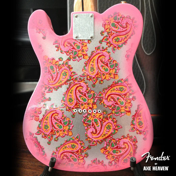 FENDER™ - PINK PAISLEY TELECASTER™ - MINI GUITAR - Image 4