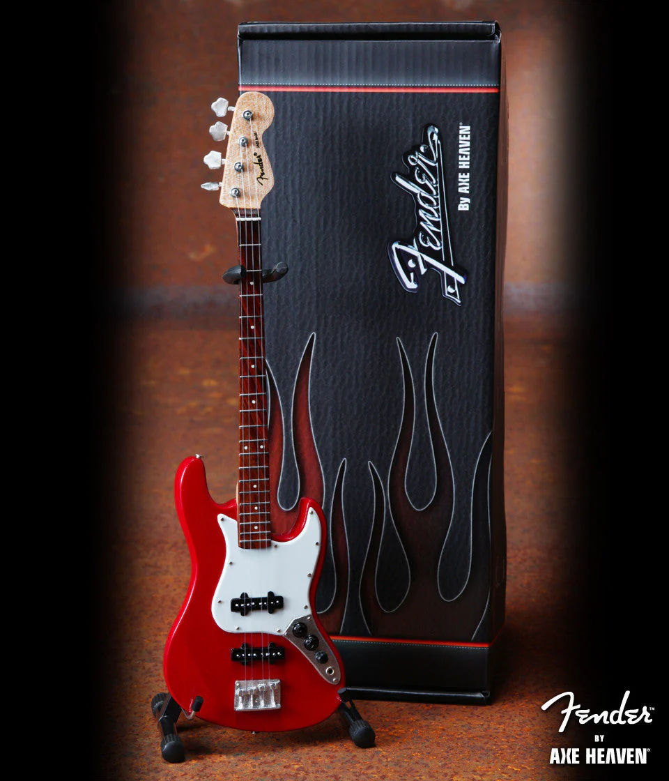 FENDER™ - RED JAZZ BASS™ - MINI GUITAR - Image 3