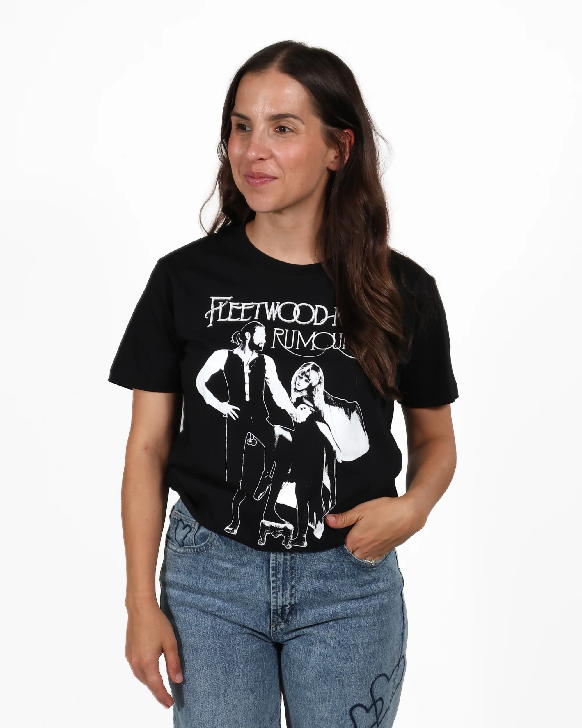 FLEETWOOD MAC - RUMOURS SHIRT & VINYL RECORD BUNDLE - Image 2