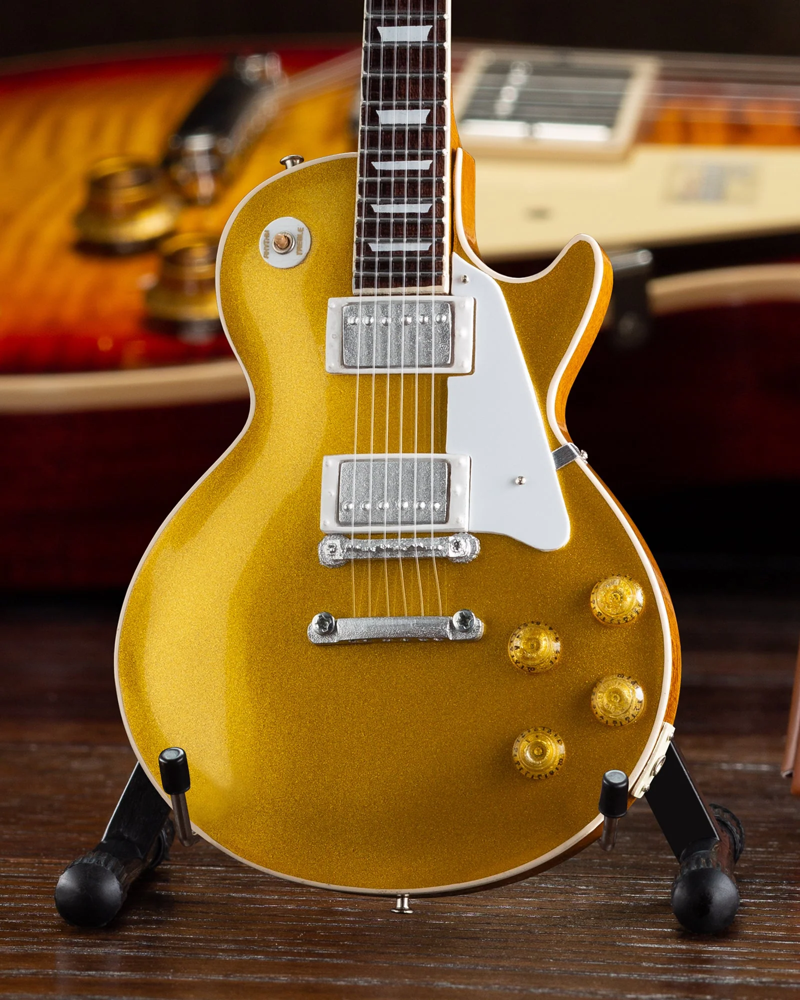 GIBSON - 1957 LES PAUL GOLD TOP - MINI GUITAR - Image 3