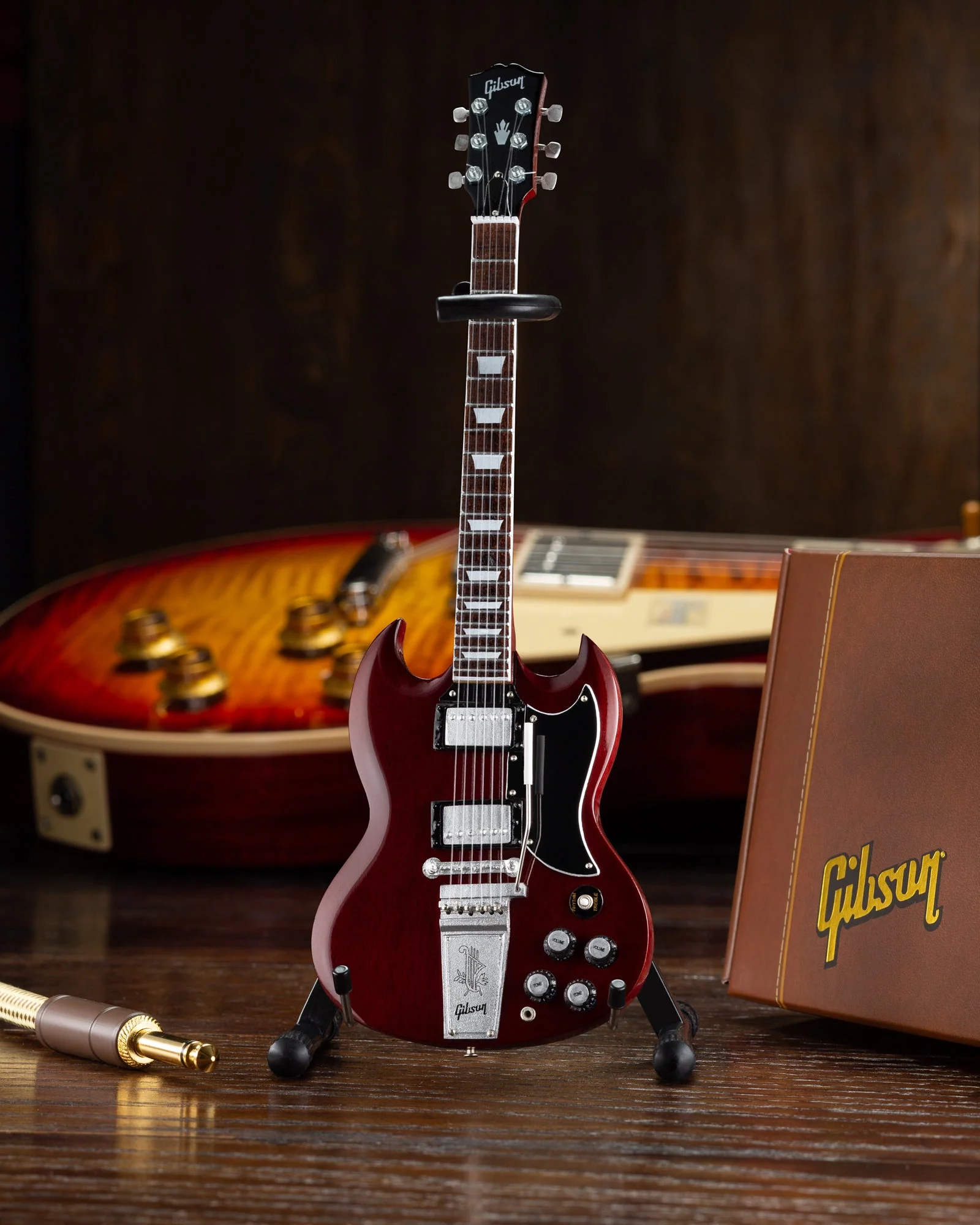 GIBSON - 1964 SG STANDARD CHERRY - MINI GUITAR - Image 2