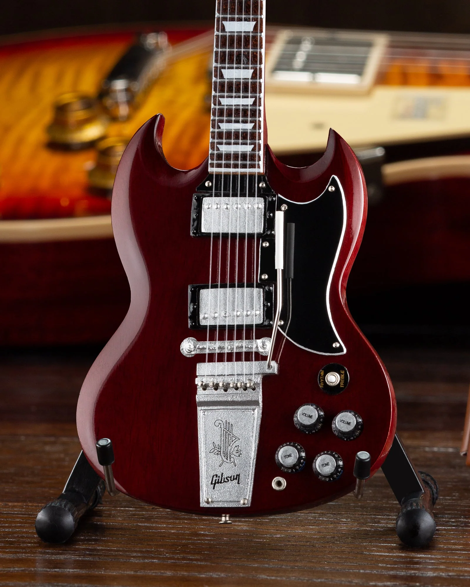 GIBSON - 1964 SG STANDARD CHERRY - MINI GUITAR - Image 3