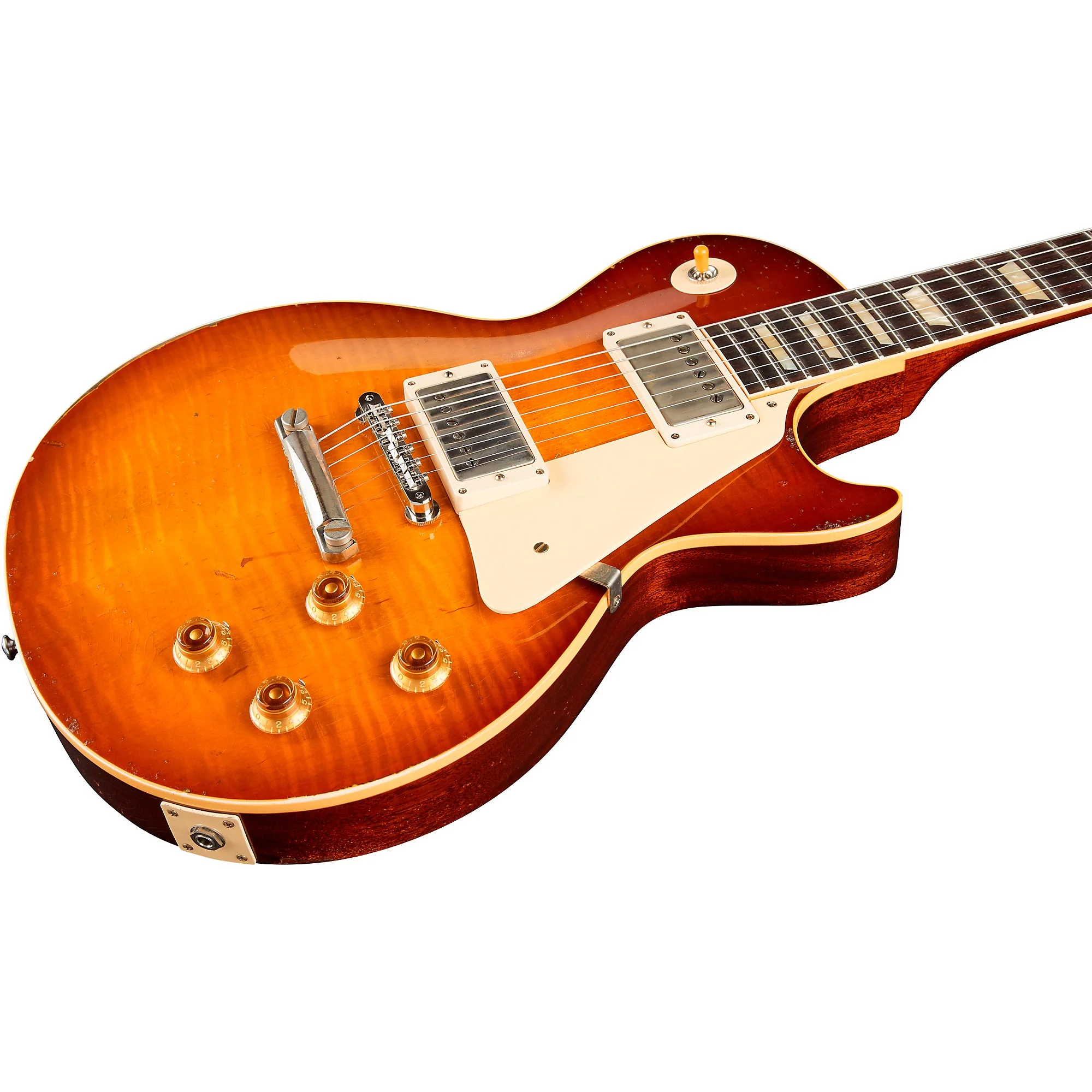 GIBSON CUSTOM - 1959 LES PAUL STANDARD REISSUE ELECTRIC GUITAR - MURPHY LAB HEAVY AGED SLOW ICED TEA FADE - Image 3