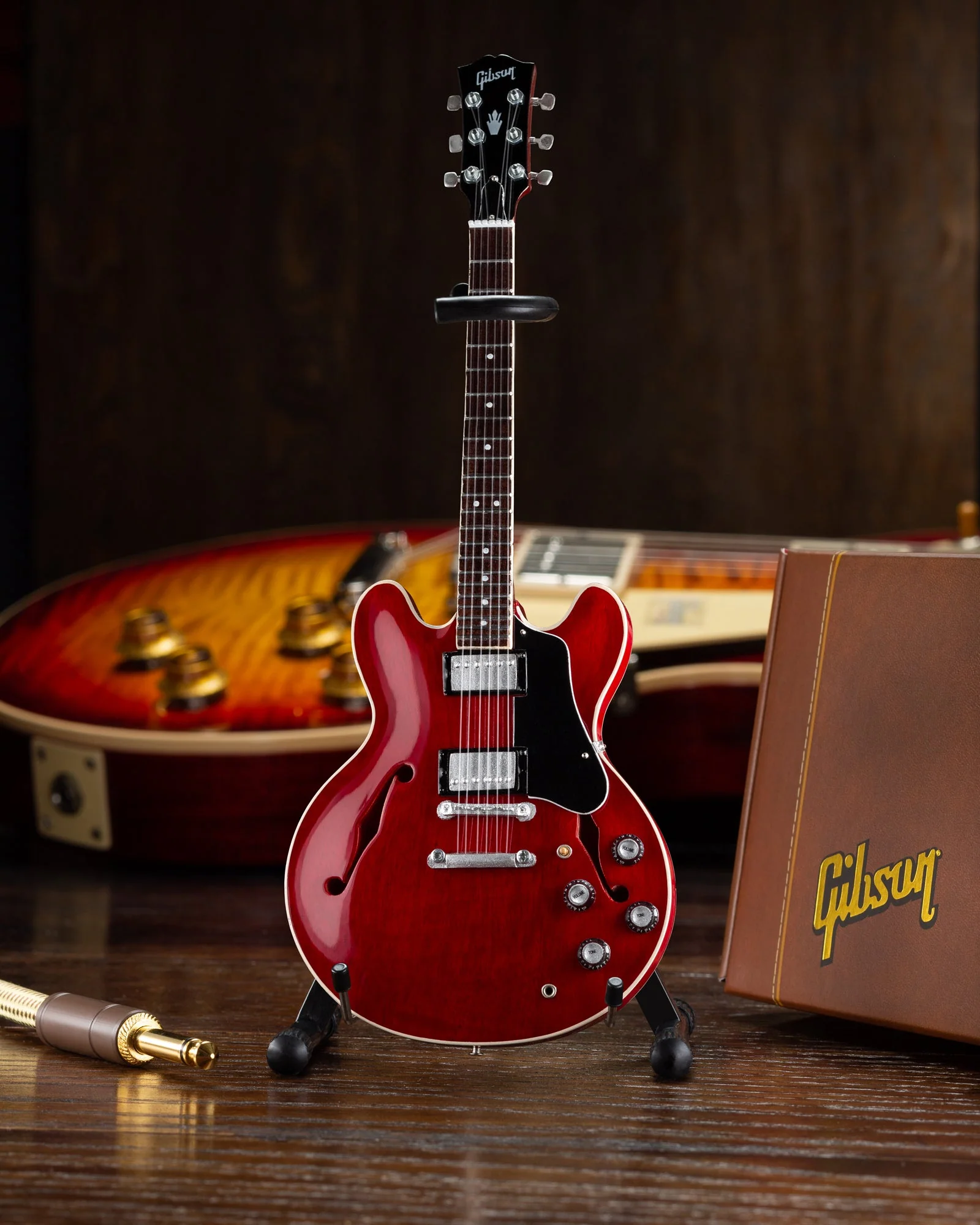 GIBSON - ES-335 FADED CHERRY - MINI GUITAR - Image 2
