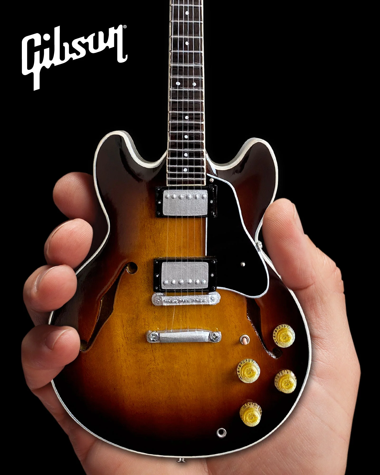 GIBSON - ES-335 VINTAGE SUNBURST - MINI GUITAR - Image 2