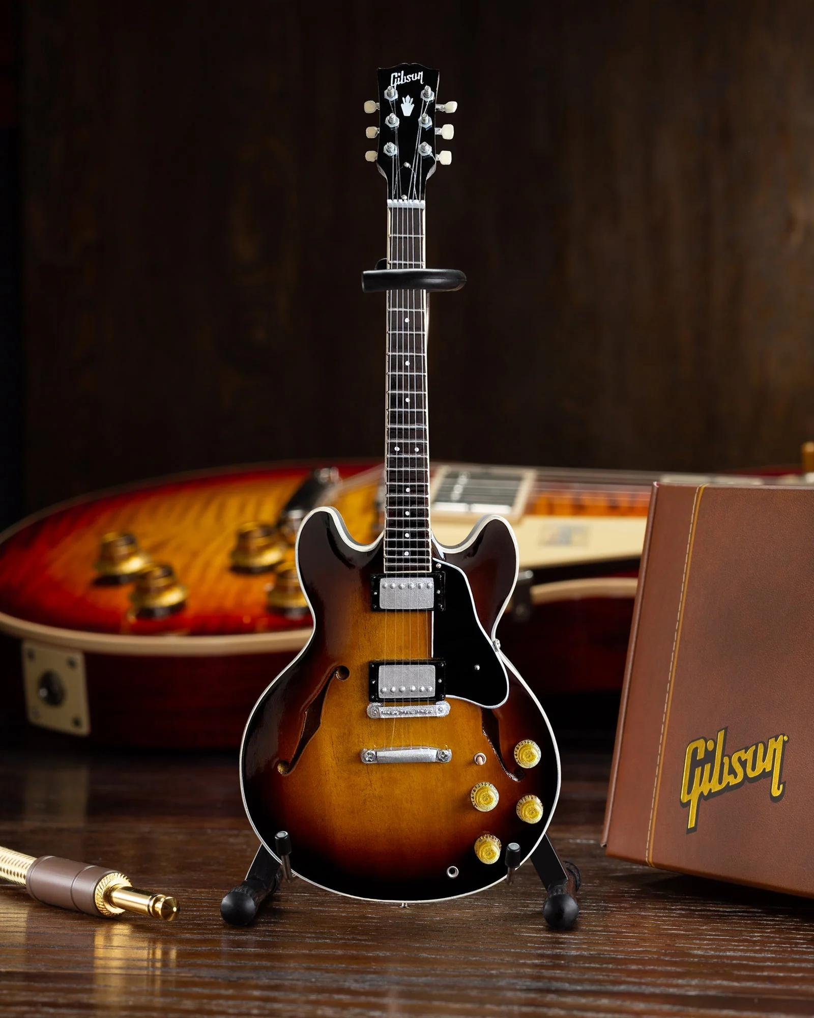 GIBSON - ES-335 VINTAGE SUNBURST - MINI GUITAR - Image 4