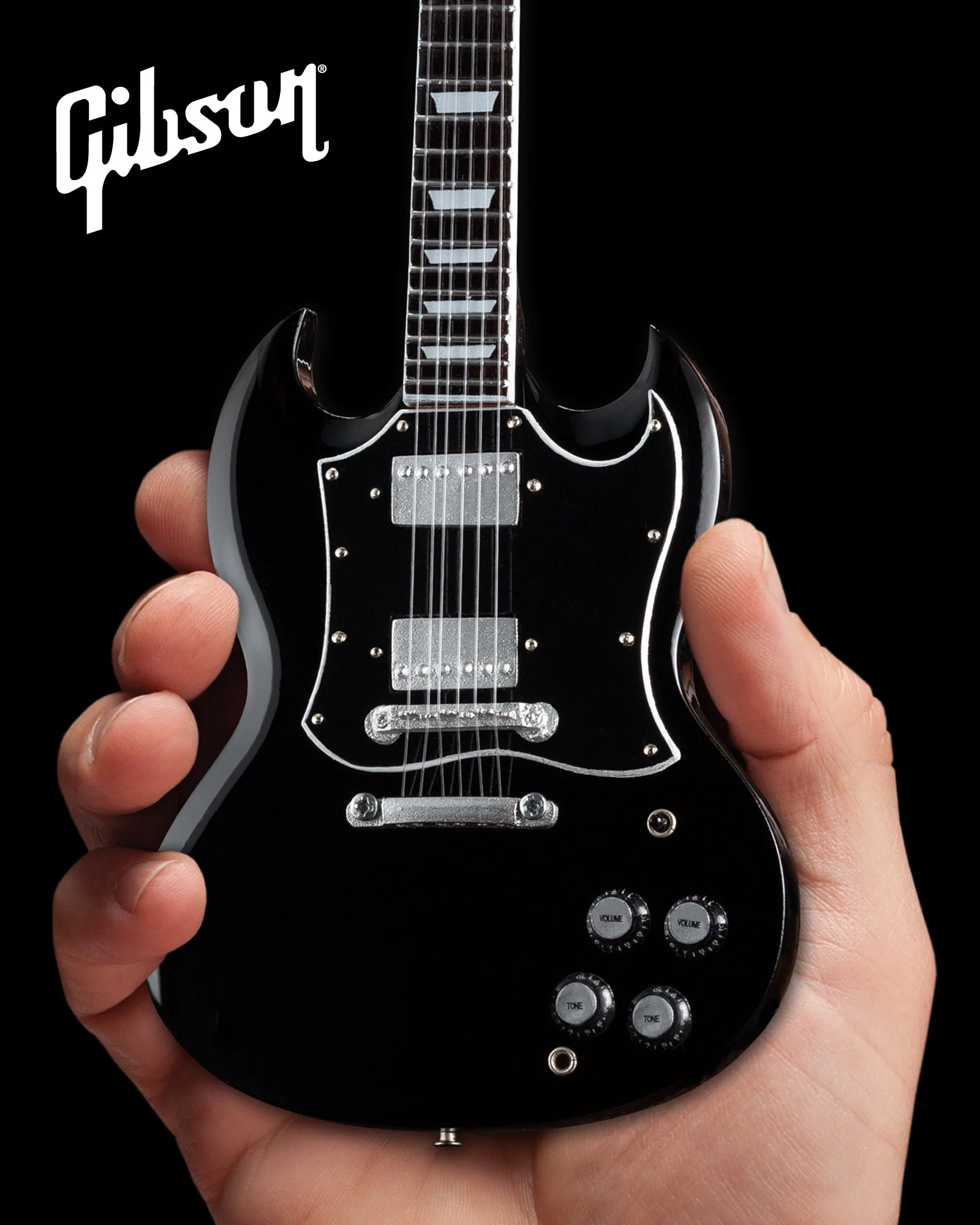GIBSON - SG STANDARD EBONY - MINI GUITAR - Image 2