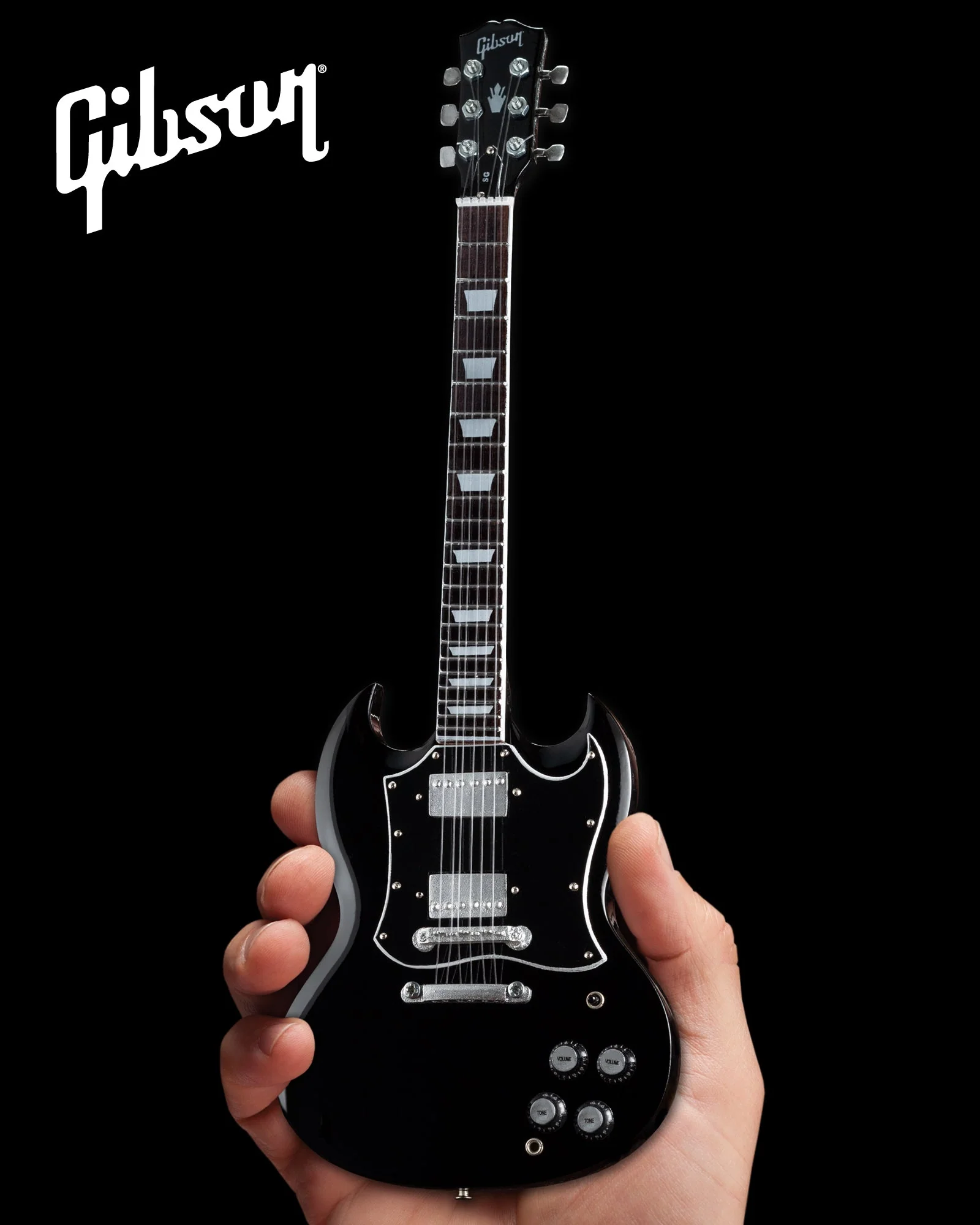 GIBSON - SG STANDARD EBONY - MINI GUITAR - Image 3