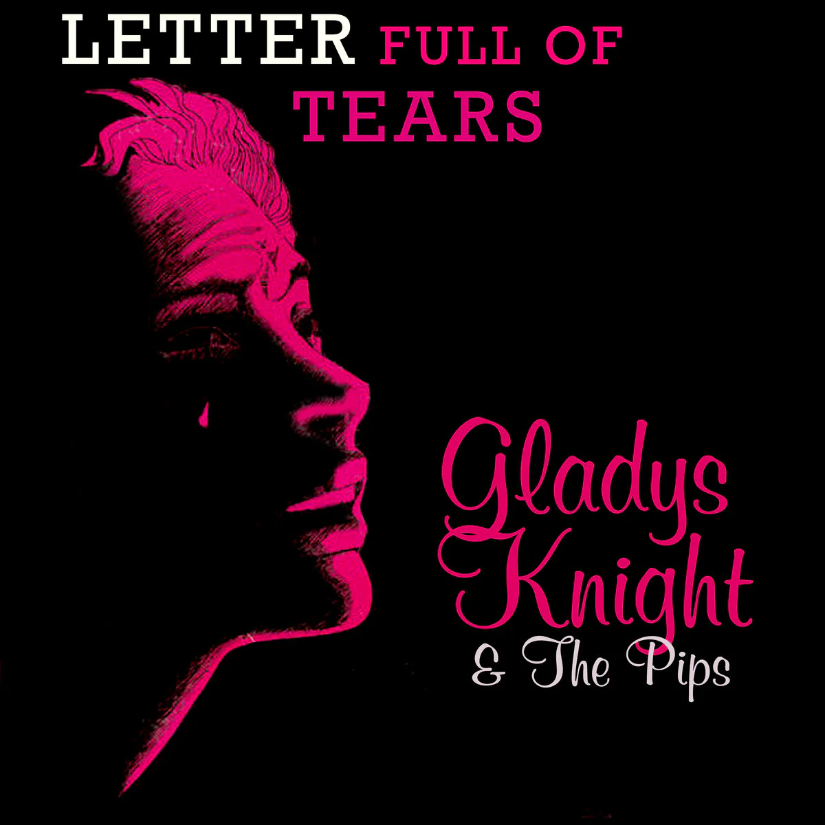 GLADYS KNIGHT AND THE PIPS - LETTER FULL OF TEARS - CLEAR COLOR - VINYL LP