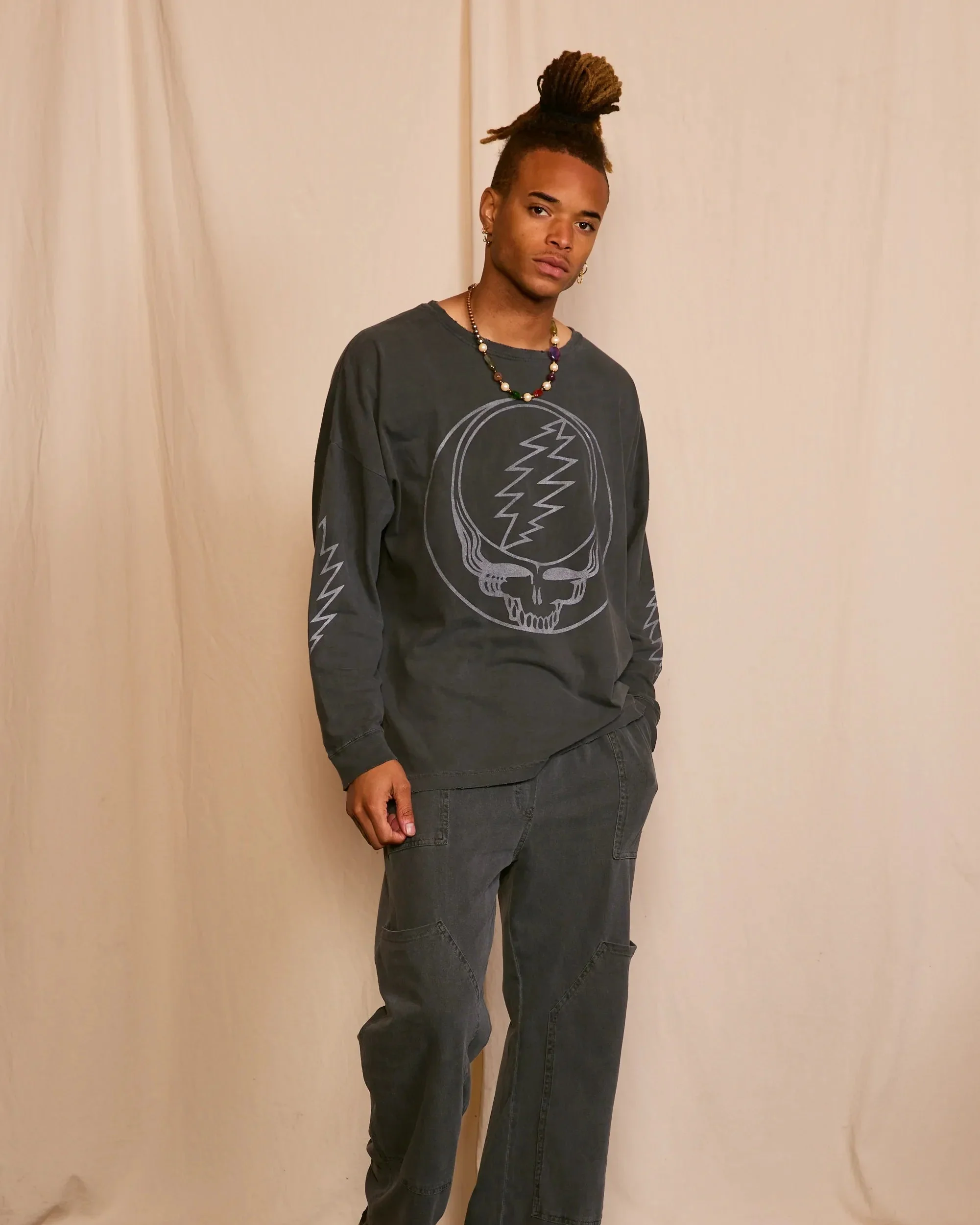 GRATEFUL DEAD - OUTLINER UNISEX LONG SLEEVE T-SHIRT - Image 4