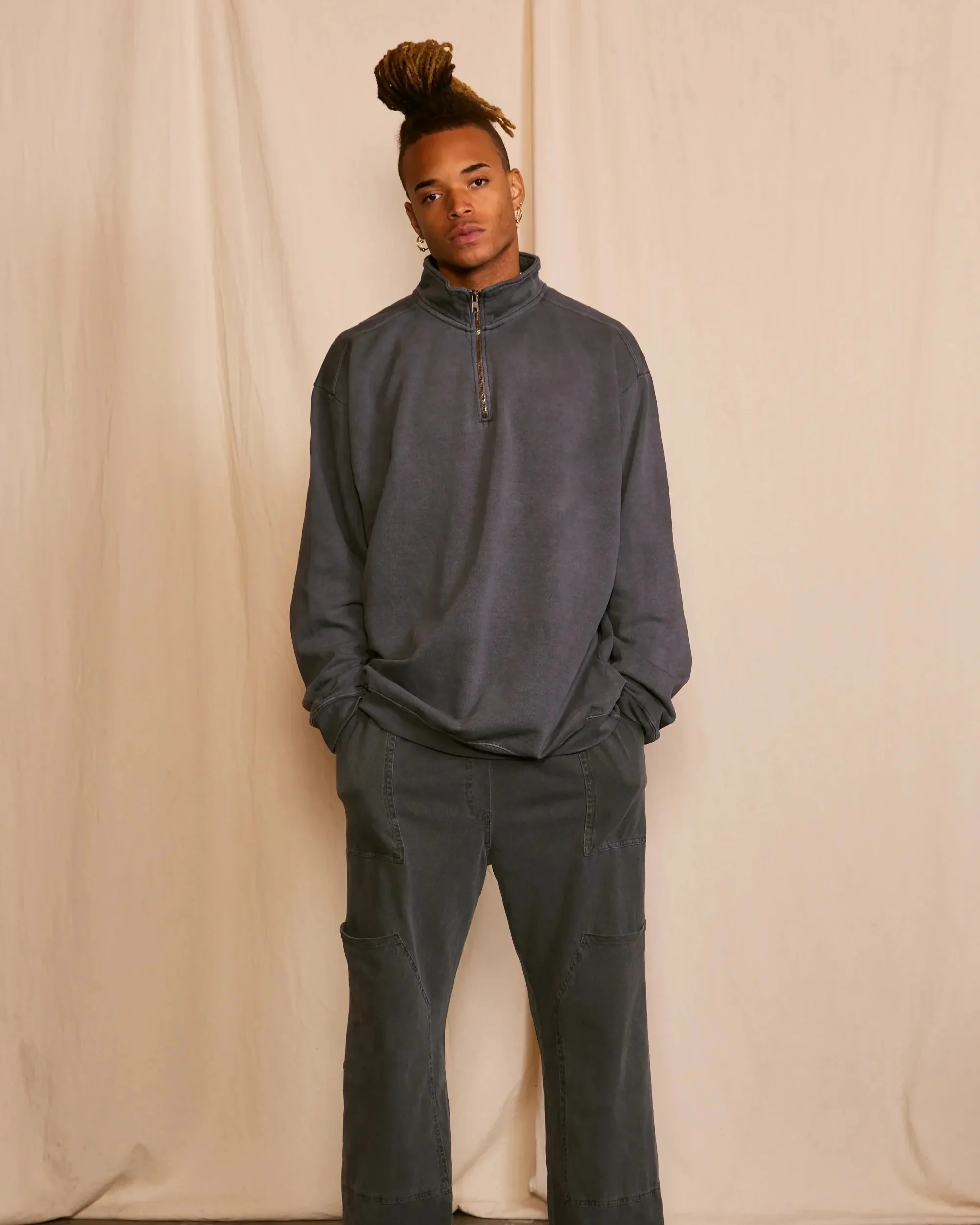 GRATEFUL DEAD - QUARTER ZIP UNISEX SWEATSHIRT - Image 2