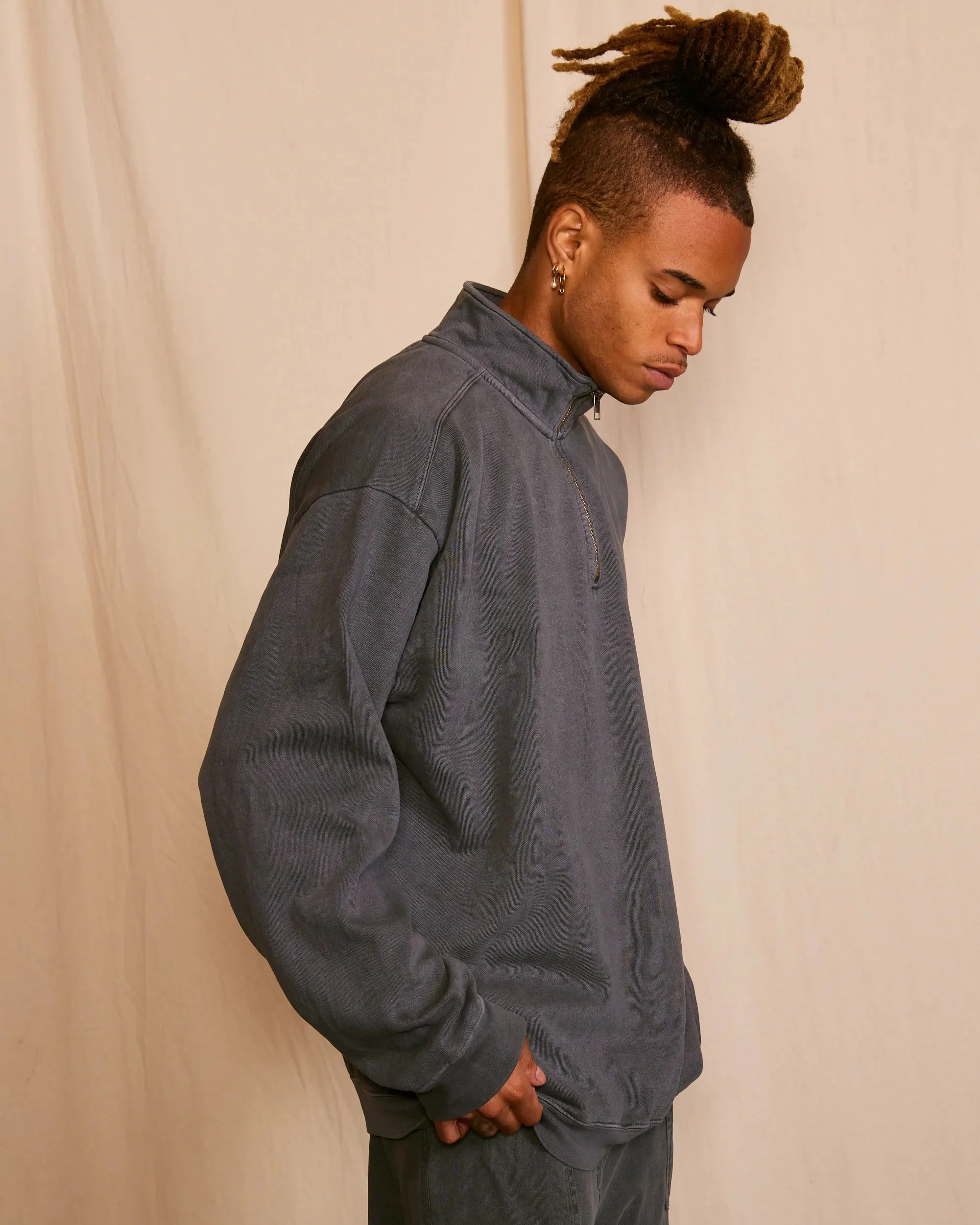 GRATEFUL DEAD - QUARTER ZIP UNISEX SWEATSHIRT - Image 3