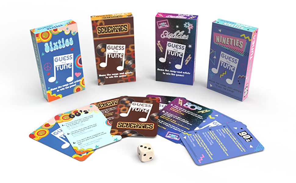 GUESS THAT TUNE TRIVIA CARDS