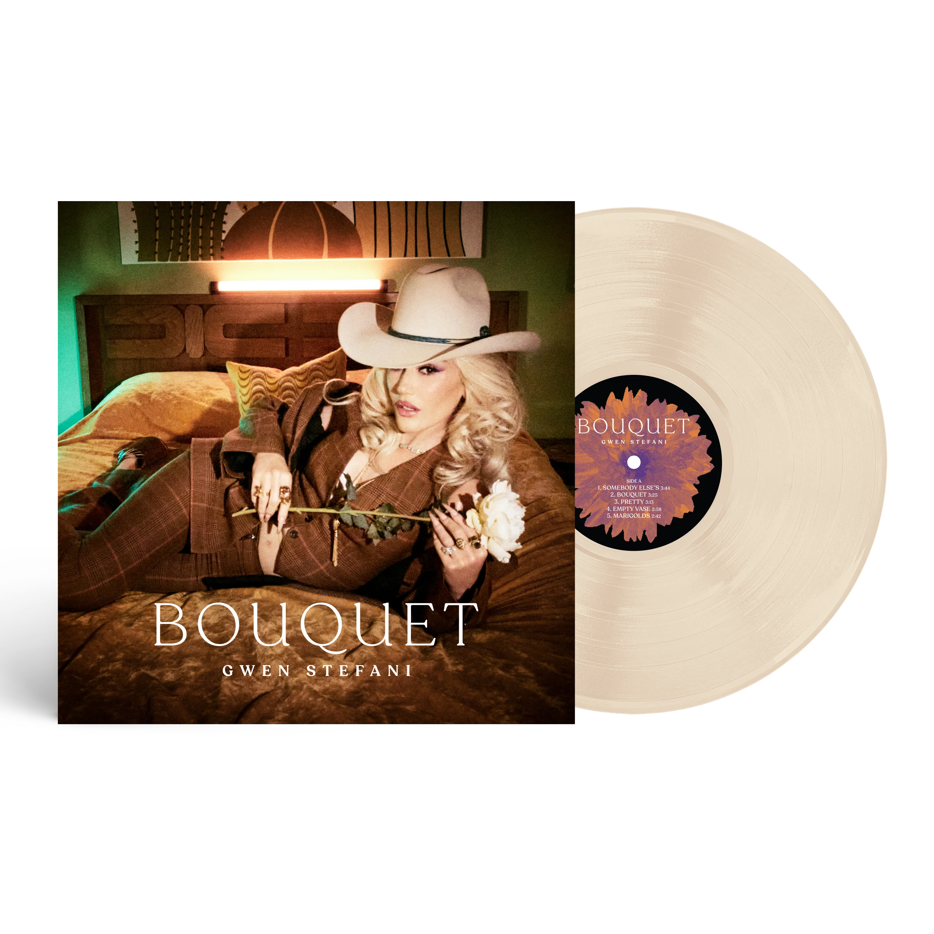 GWEN STEFANI - BOUQUET - TAN COLOR - VINYL LP
