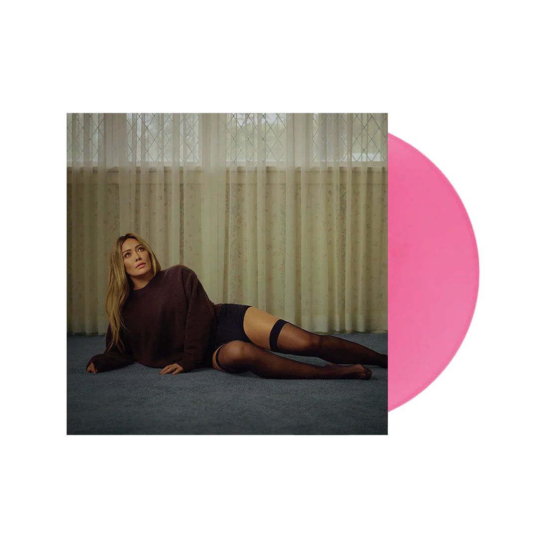 HILARY DUFF - LUCK... OR SOMETHING - PINK COLOR - VINYL LP