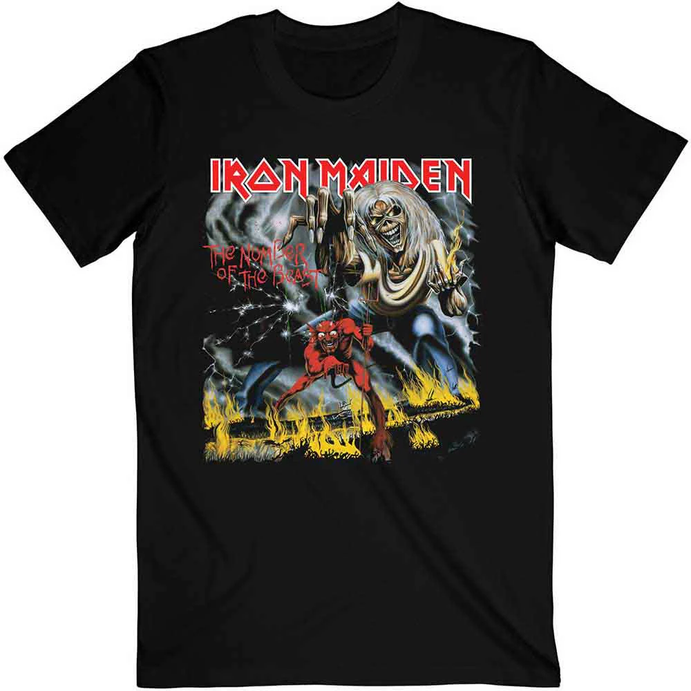 IRON MAIDEN - NUMBER OF THE BEAST T-SHIRT - Image 4