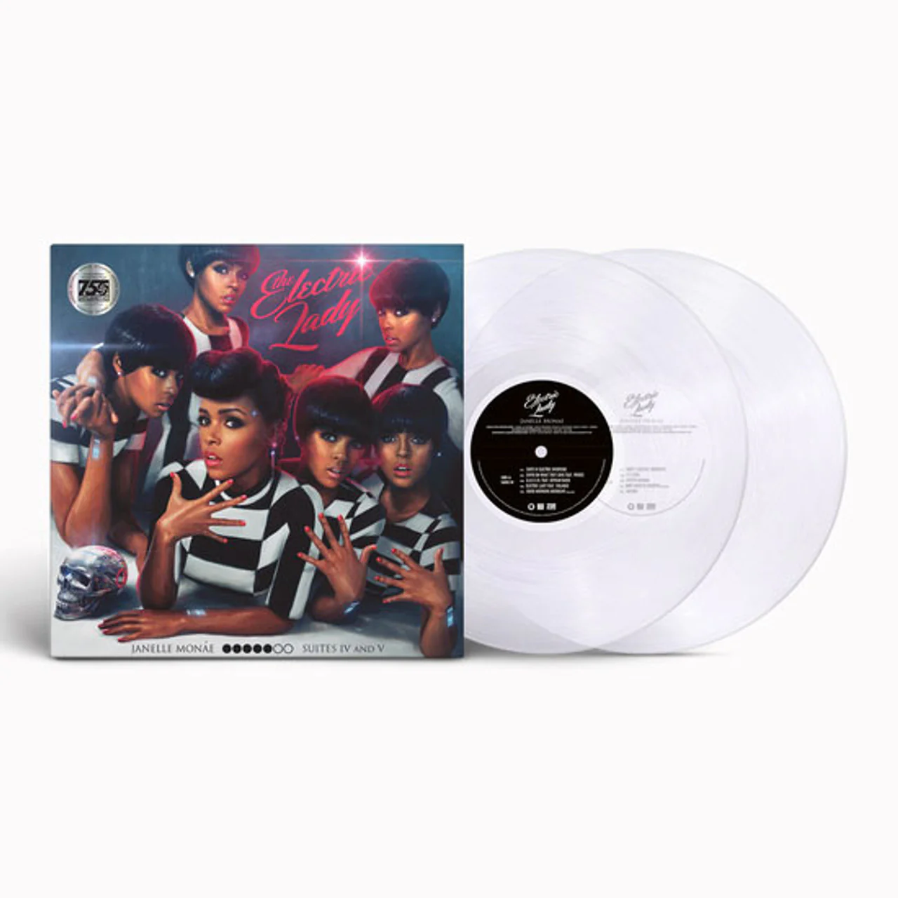 JANELLE MONAE - THE ELECTRIC LADY - CLEAR COLOR - 2-LP - VINYL