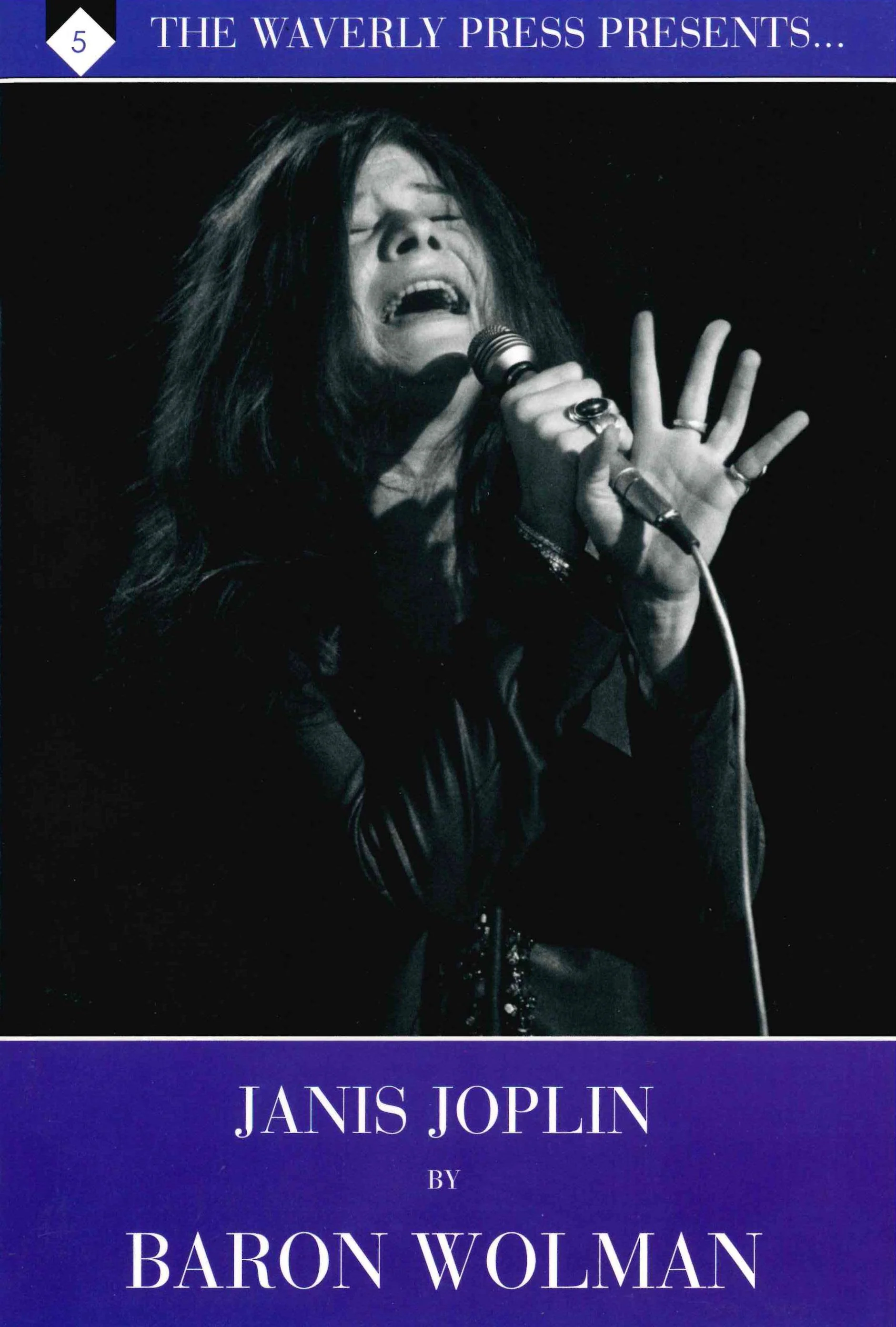 JANIS JOPLIN BY BARON WOLMAN - SECOND PRESSING - PAPERBACK BOOK