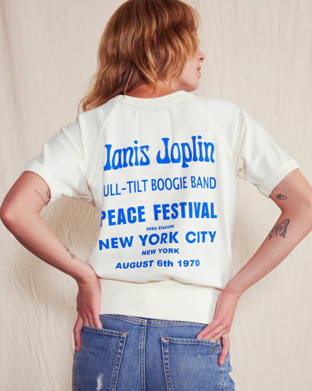 JANIS JOPLIN - NYC RAGLAN T-SHIRT - Image 2