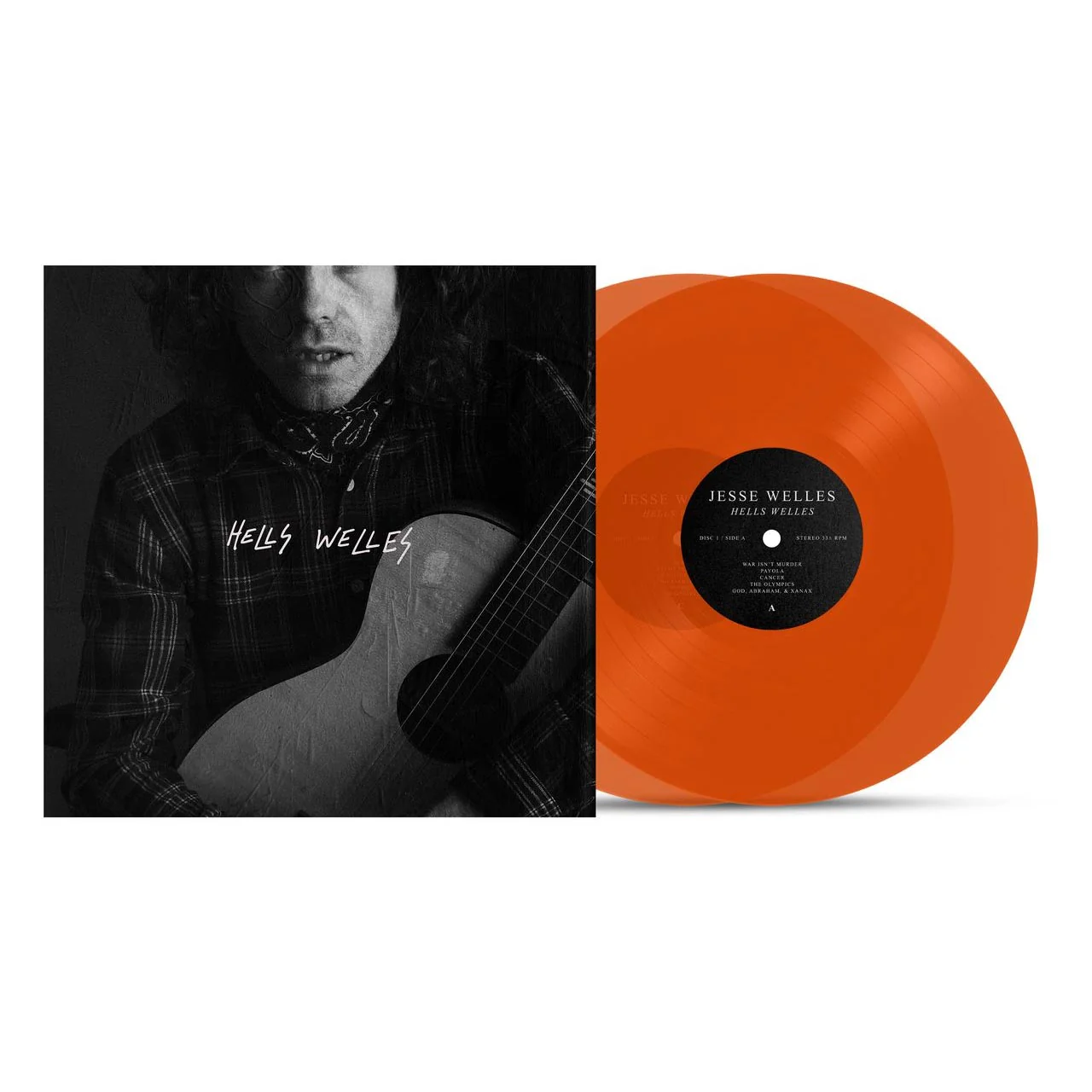 JESSE WELLES - HELLES WELLES - INDIE EXCLUSIVE - ORANGE COLOR - 2-LP - VINYL LP