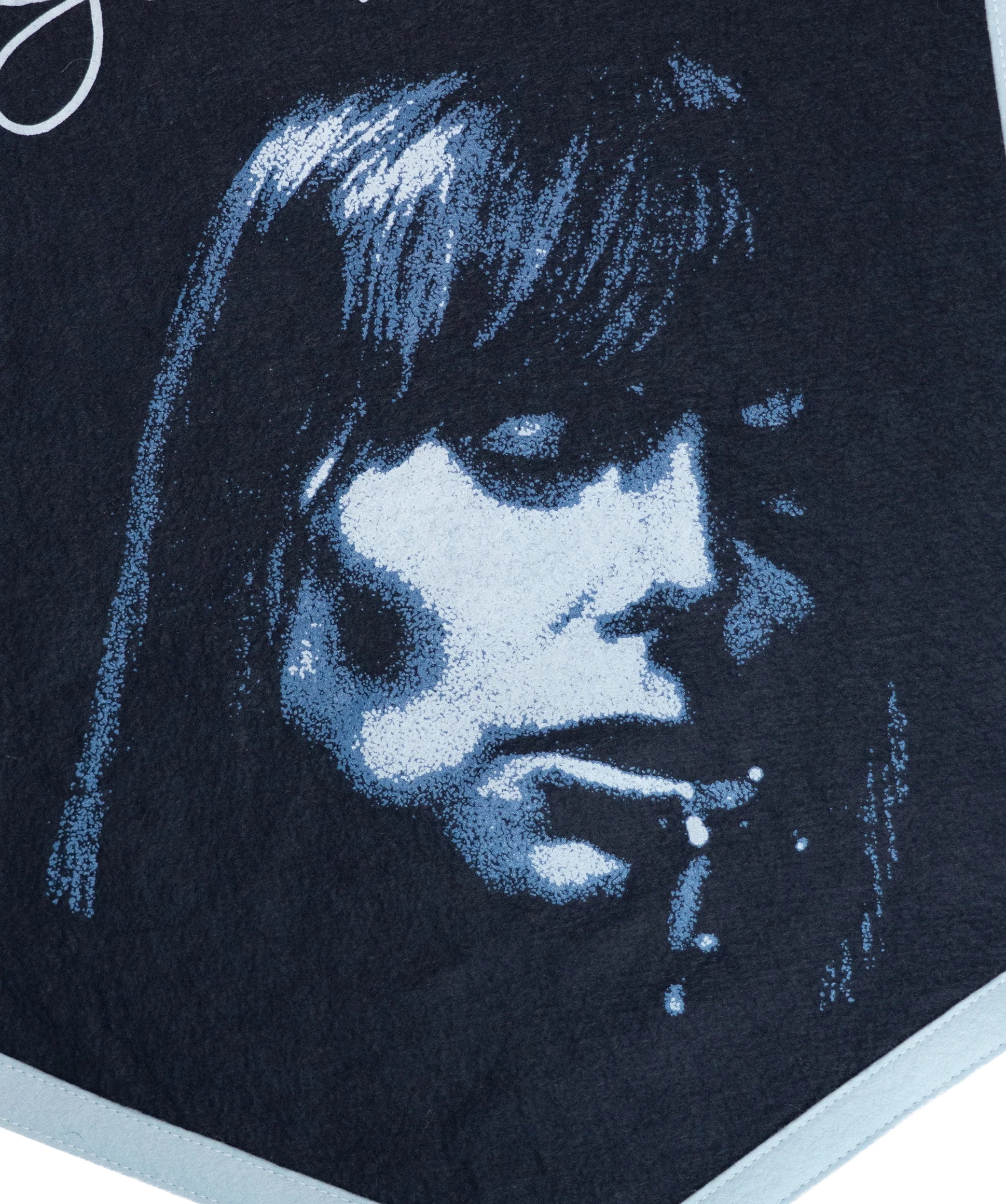 JONI MITCHELL - BLUE ALBUM COVER CAMP FLAG - Image 2