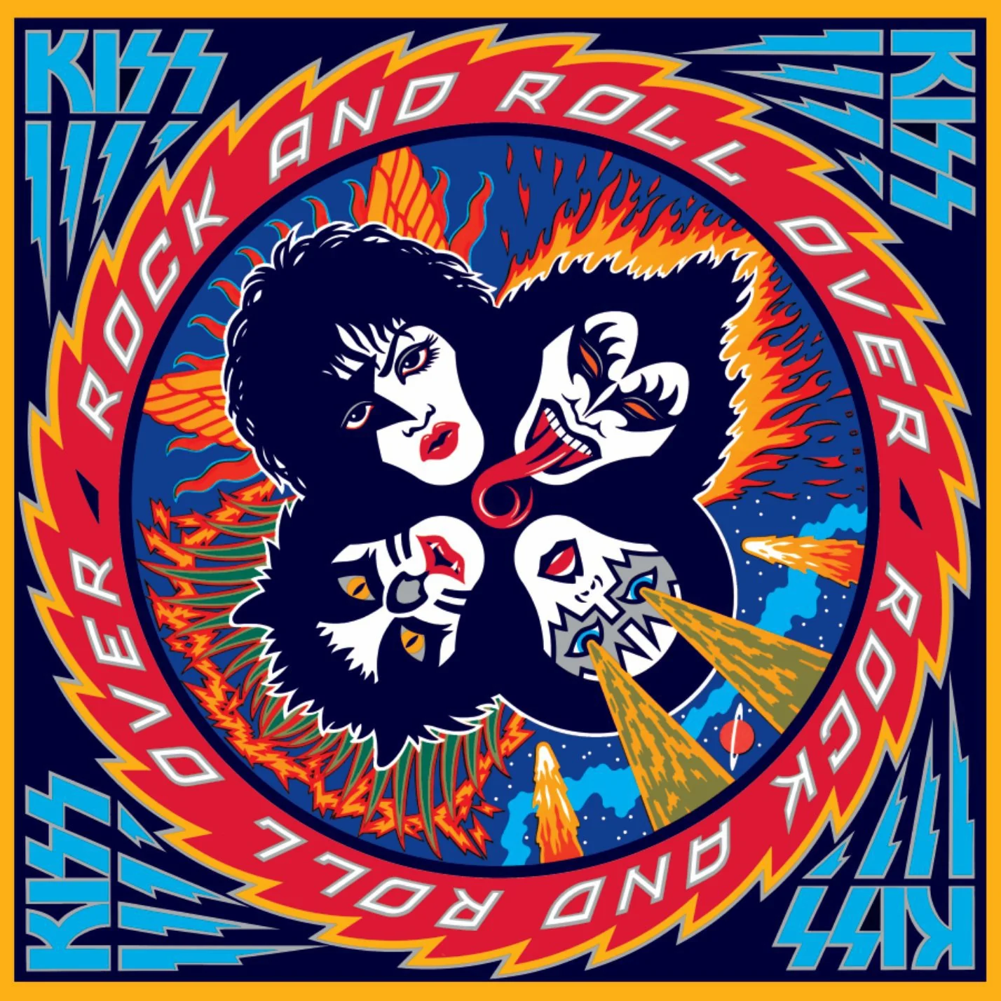 KISS - ROCK AND ROLL OVER - VINYL LP