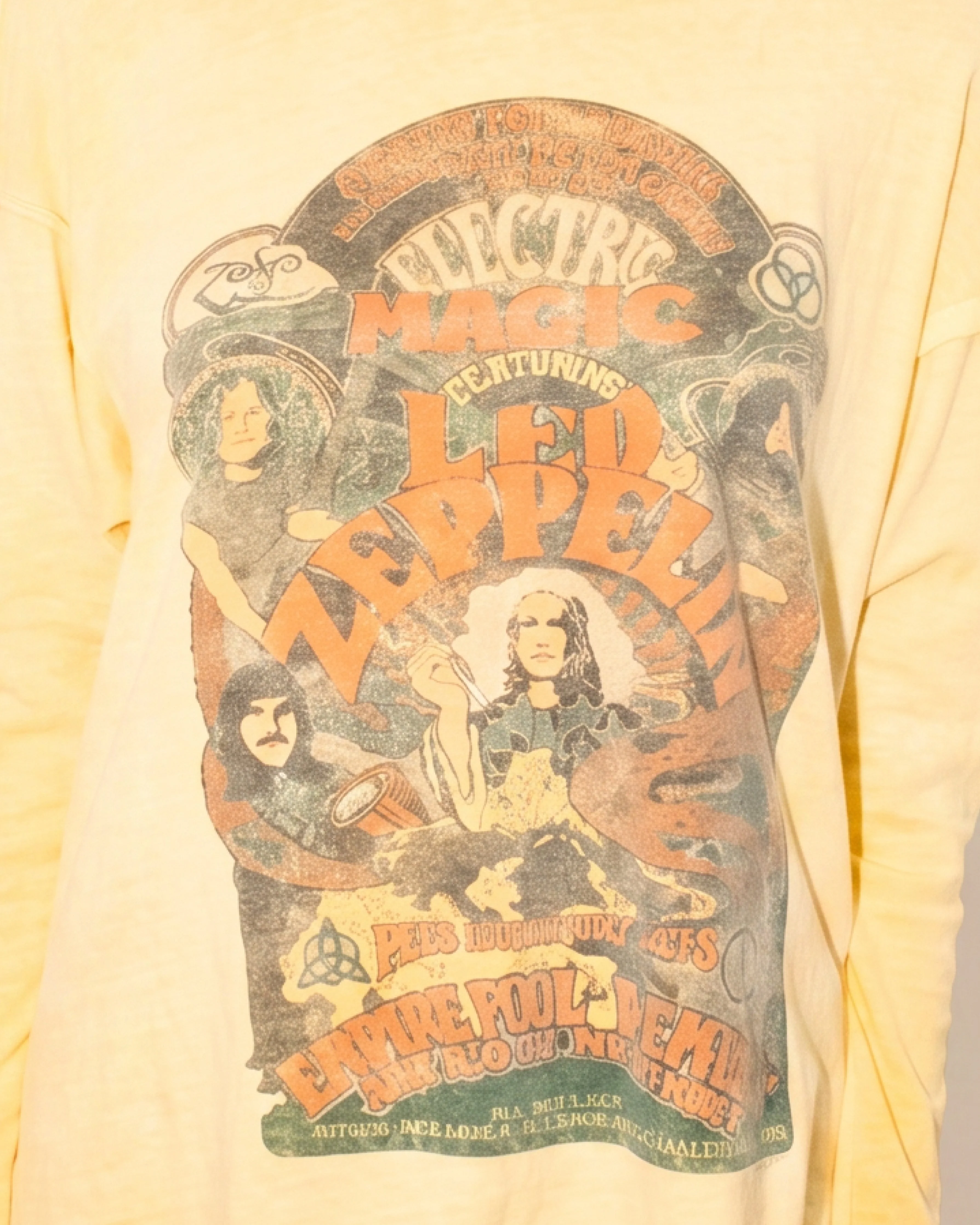 LED ZEPPELIN - ELECTRIC MAGIC LONG SLEEVE TOP - Image 2