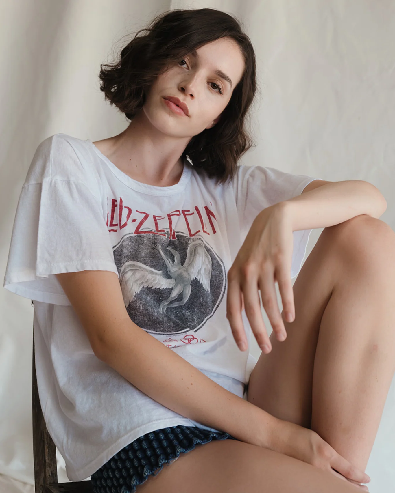 LED ZEPPELIN - SWAN 1968 T-SHIRT - Image 4