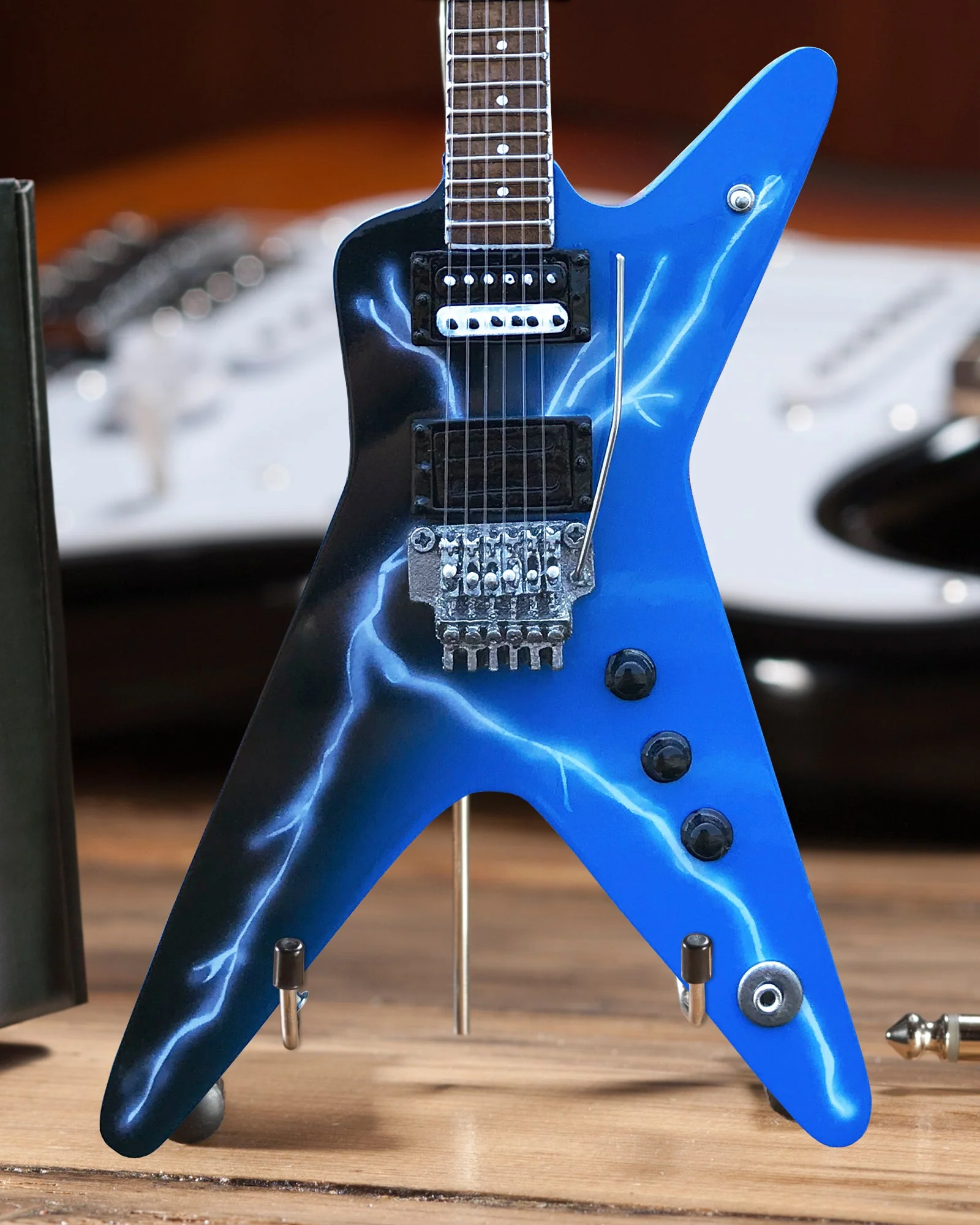 DEAN DIMEBAG DARRELL - FROM HELL LIGHTNING BOLT - MINI GUITAR - Image 3