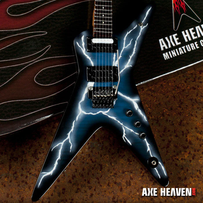 DIMEBAG DARRELL - SIGNATURE LIGHTNING BOLT - MINI GUITAR - Image 4