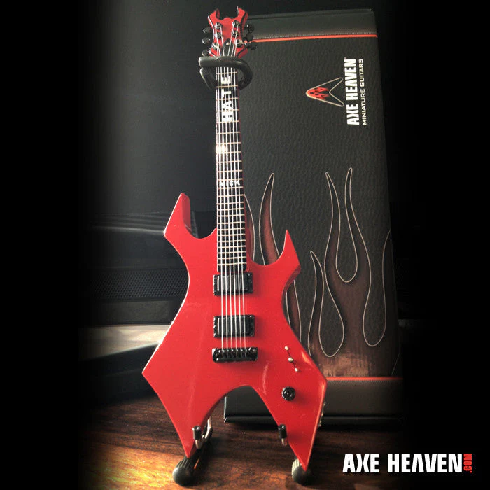 SLIPKNOT - MICK THOMPSON - SIGNATURE RED WARLOCK - MINI GUITAR