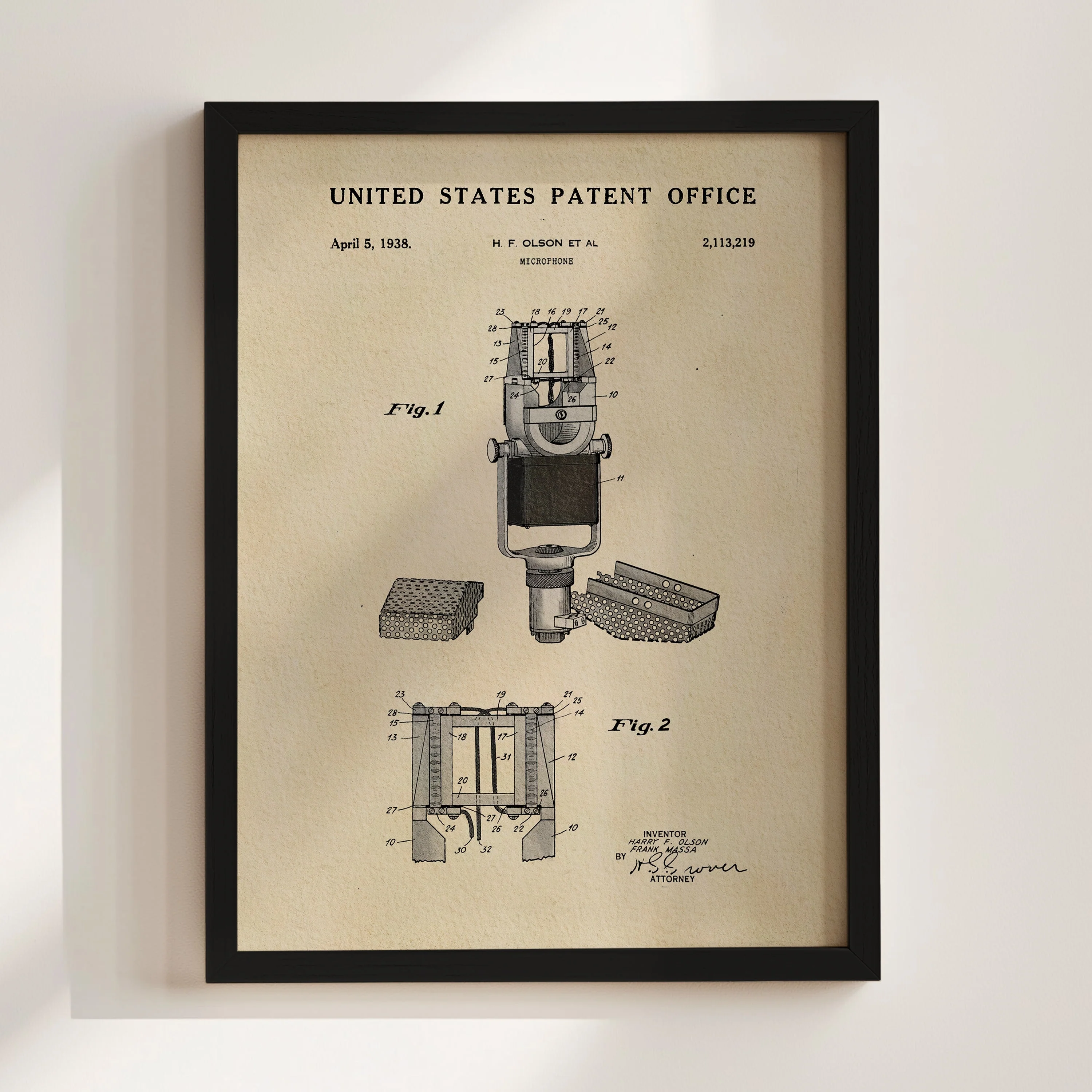 TIMELESS PATENTS - MICROPHONE PRINT - Image 3