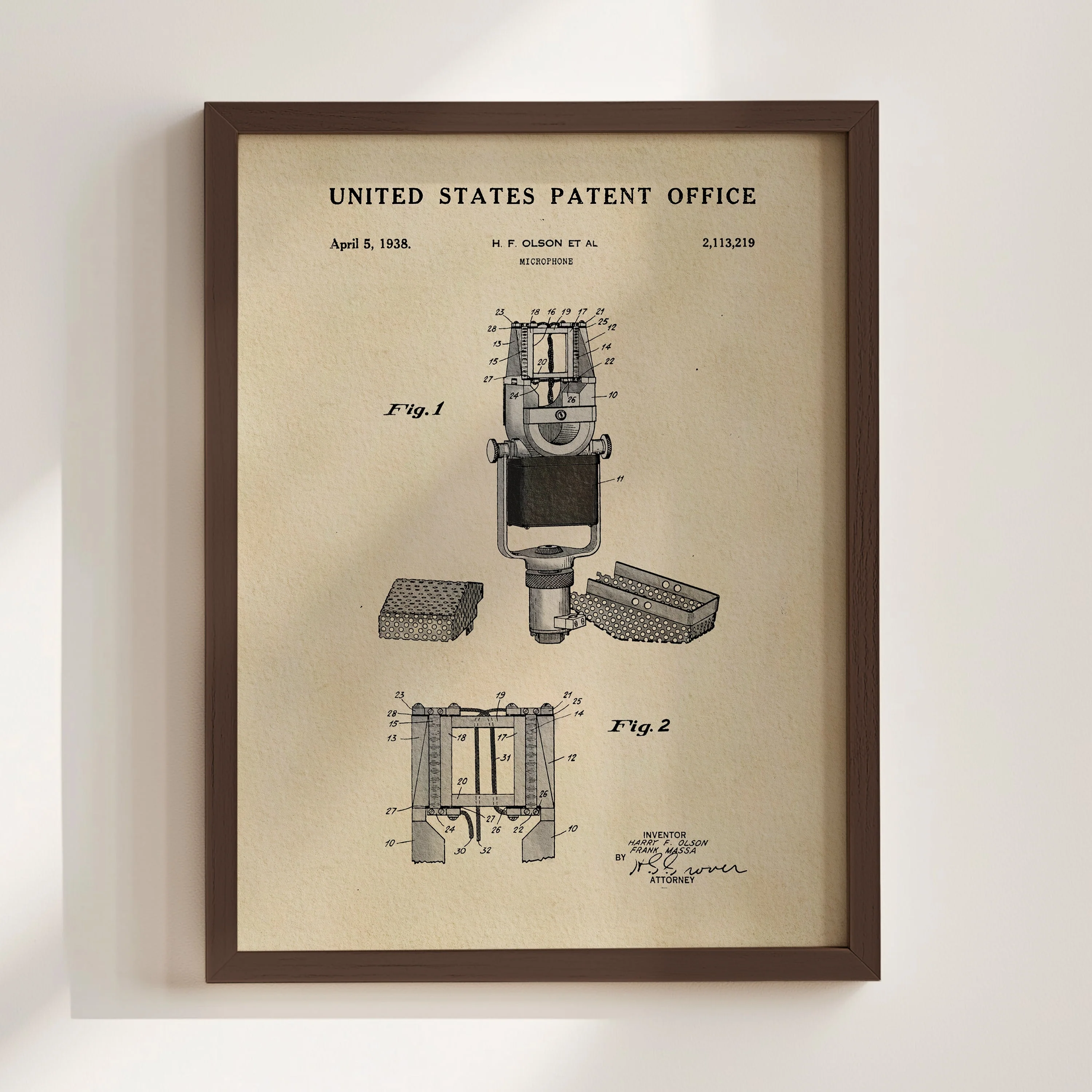 TIMELESS PATENTS - MICROPHONE PRINT - Image 4