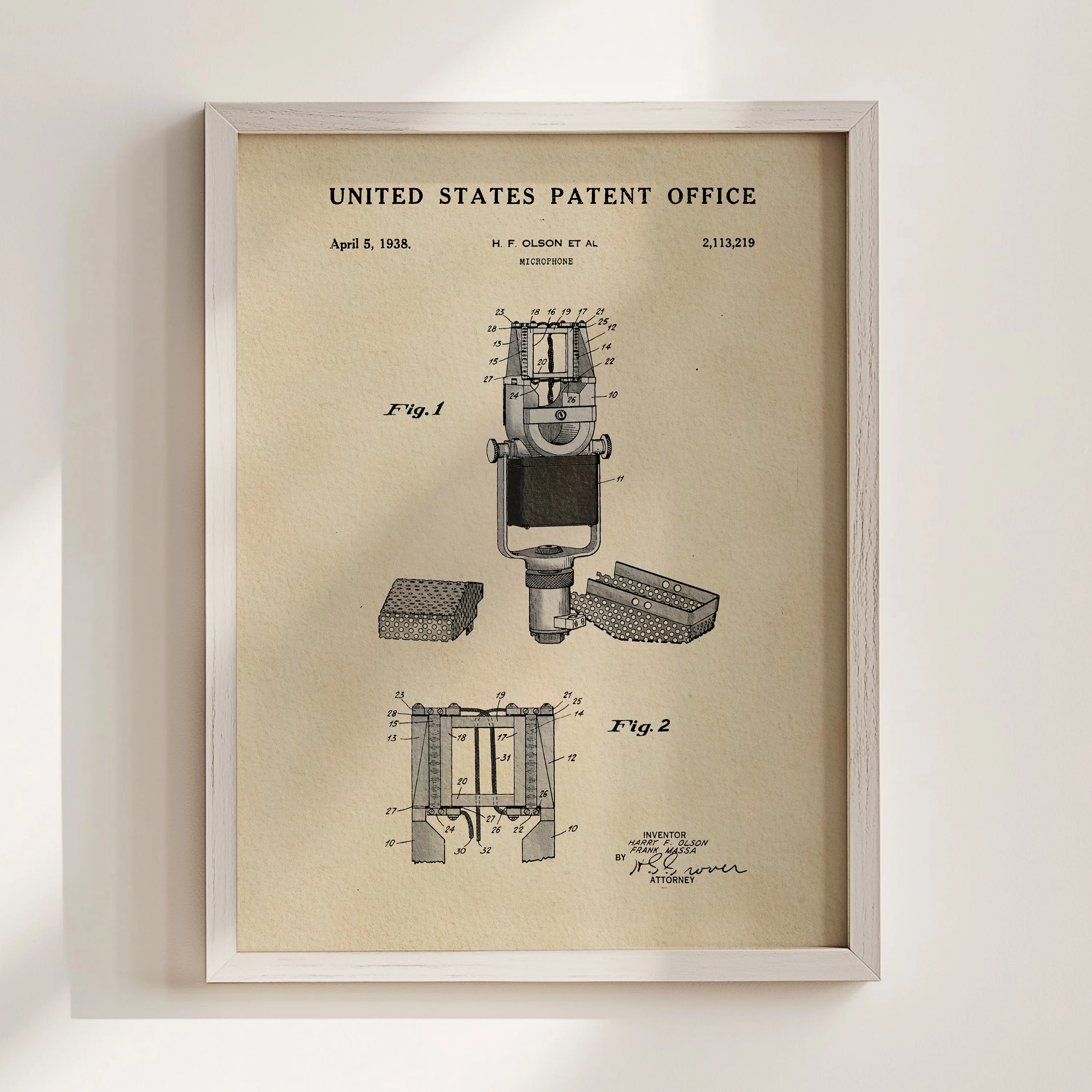 TIMELESS PATENTS - MICROPHONE PRINT - Image 6