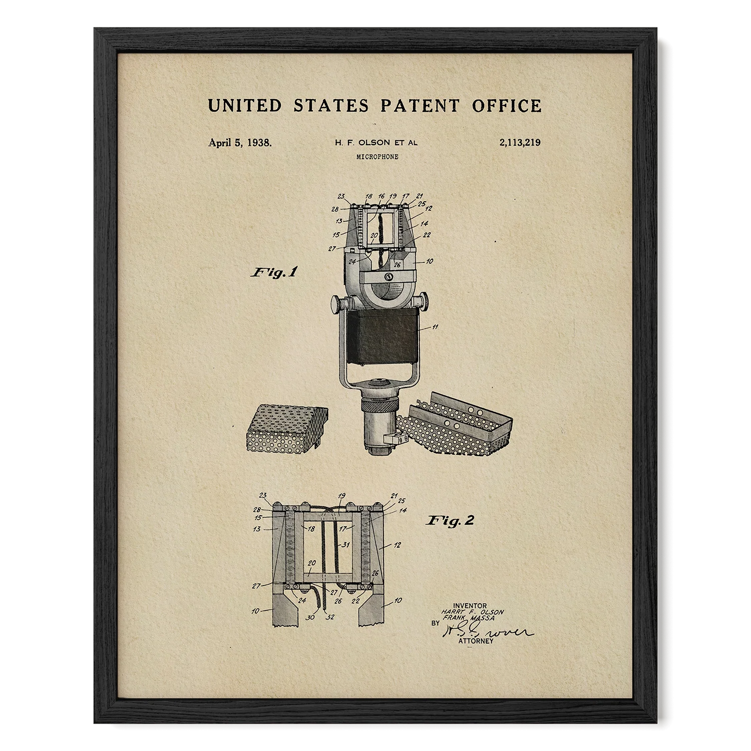 TIMELESS PATENTS - MICROPHONE PRINT - Image 7