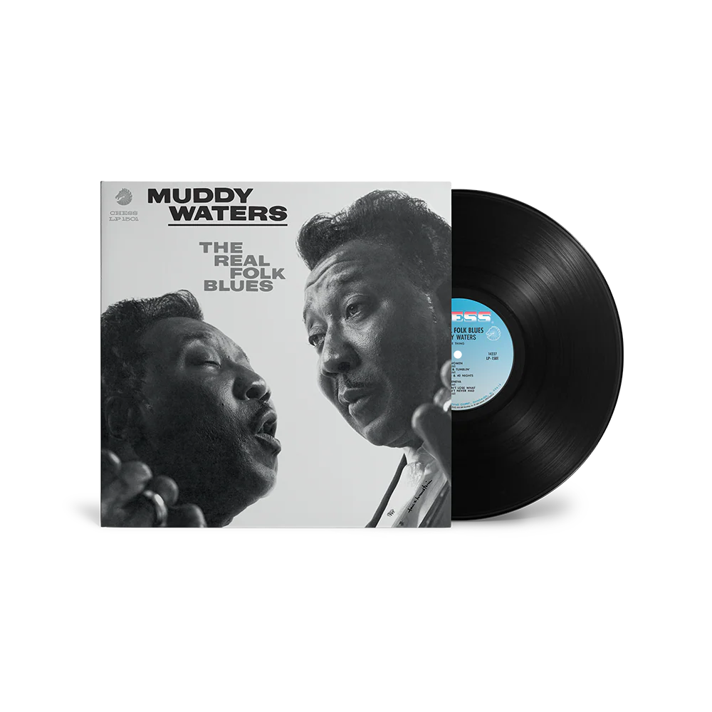 MUDDY WATERS - THE REAL FOLK BLUES - CHESS ACOUSTIC SOUNDS SERIES - VINYL LP