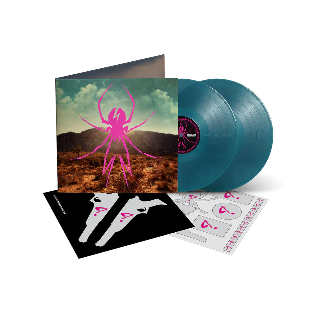 MY CHEMICAL ROMANCE - DANGER DAYS: THE TRUE LIVES OF THE FABULOUS KILLJOYS - DELUXE INDIE EXCLUSIVE - SEA BLUE COLOR - 2-LP - VI