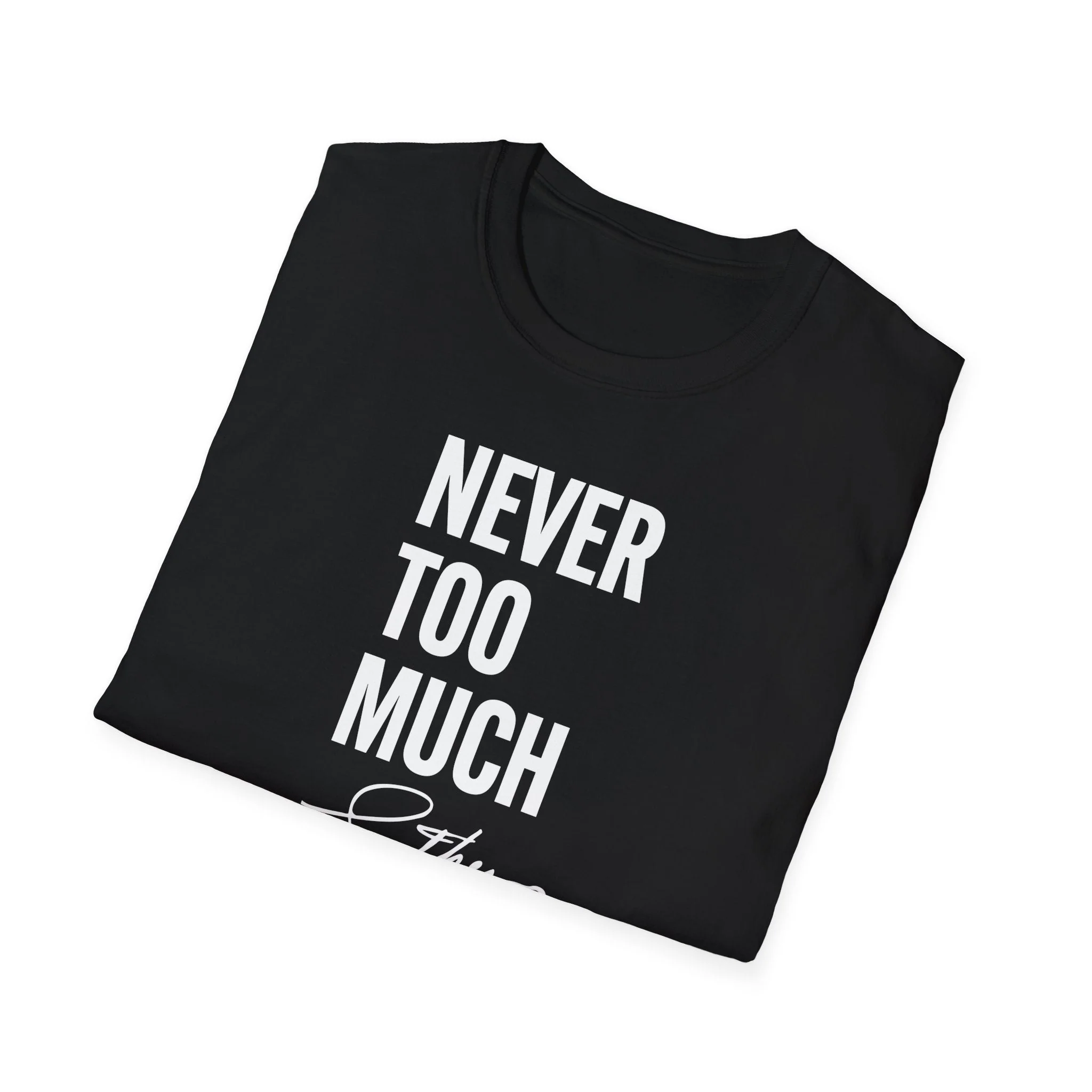 LUTHER VANDROSS - NEVER TOO MUCH UNISEX TEE - Image 6