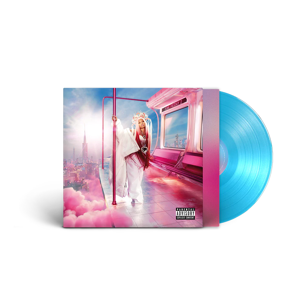 NICKI MINAJ - PINK FRIDAY 2 - BLUE COLOR - VINYL LP - Image 2