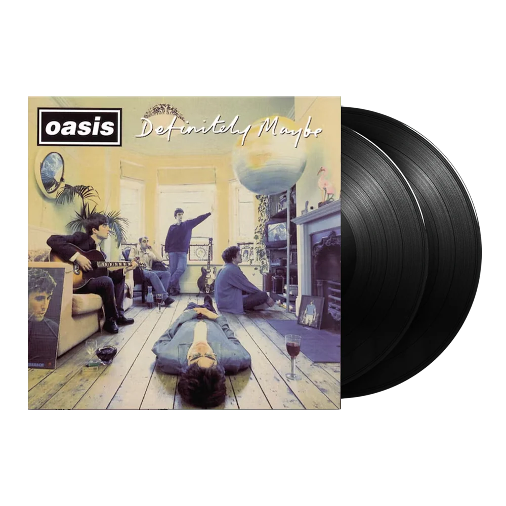 OASIS - DEFINITELY MAYBE - 2-LP - VINYL LP