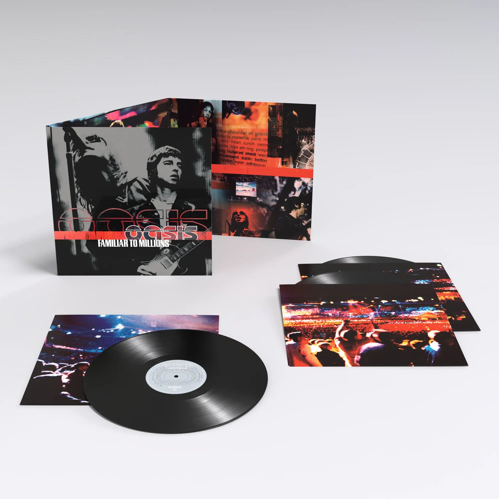 OASIS - FAMILIAR TO MILLIONS - 25TH ANNIVERSARY EDITION - 3-LP - VINYL LP