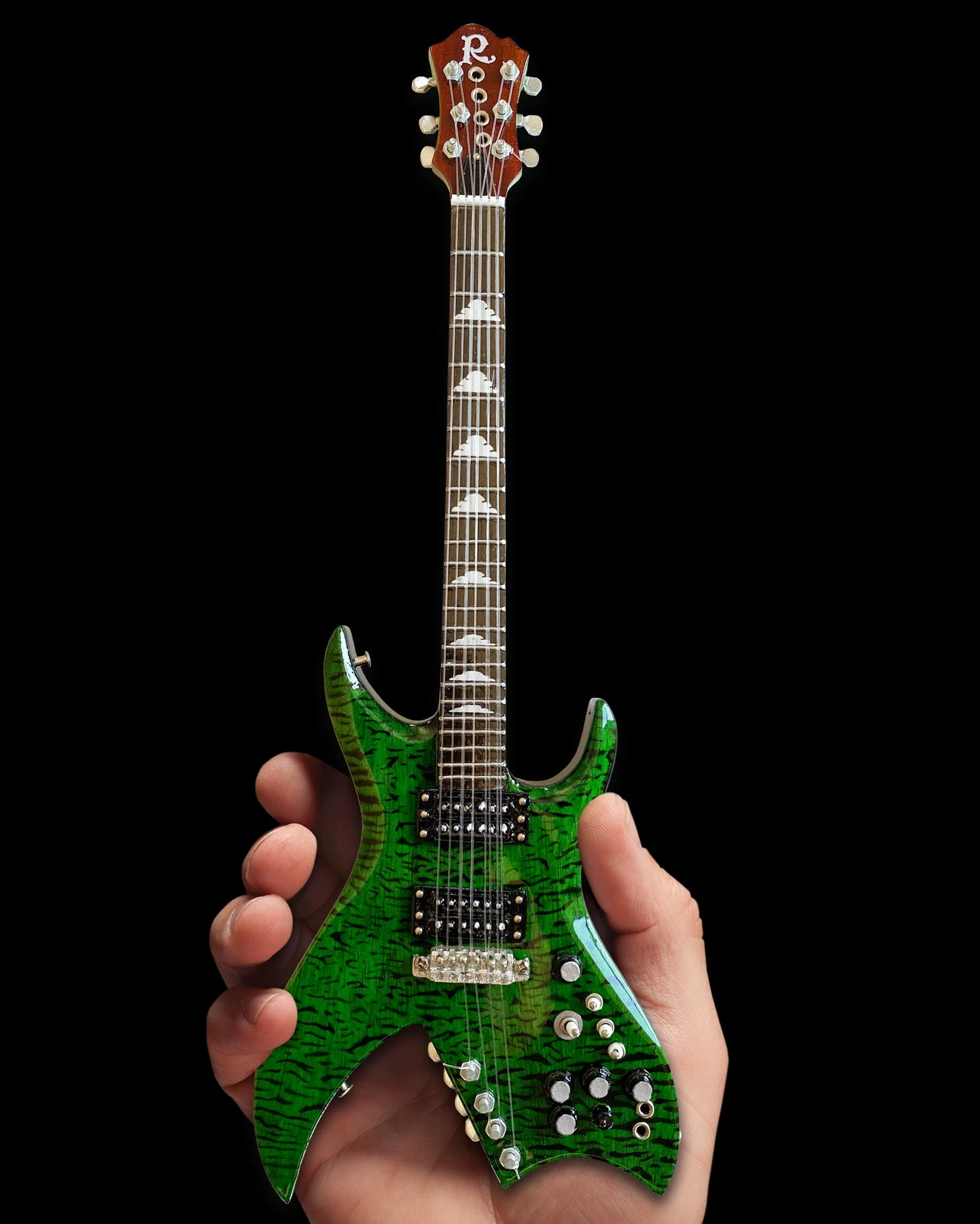 SLASH - B.C. RICH® BICH GREEN MINI GUITAR - Image 3
