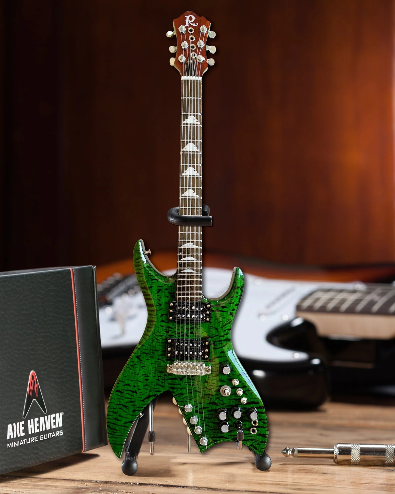 SLASH - B.C. RICH® BICH GREEN MINI GUITAR - Image 4