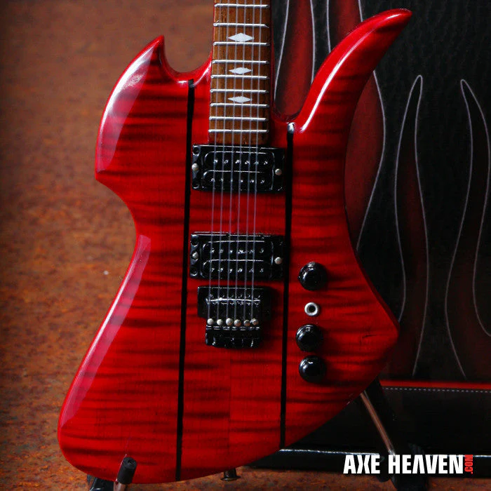 B.C. RICH® - RED STAINED MOCKINGBIRD® - MINI GUITAR - Image 2