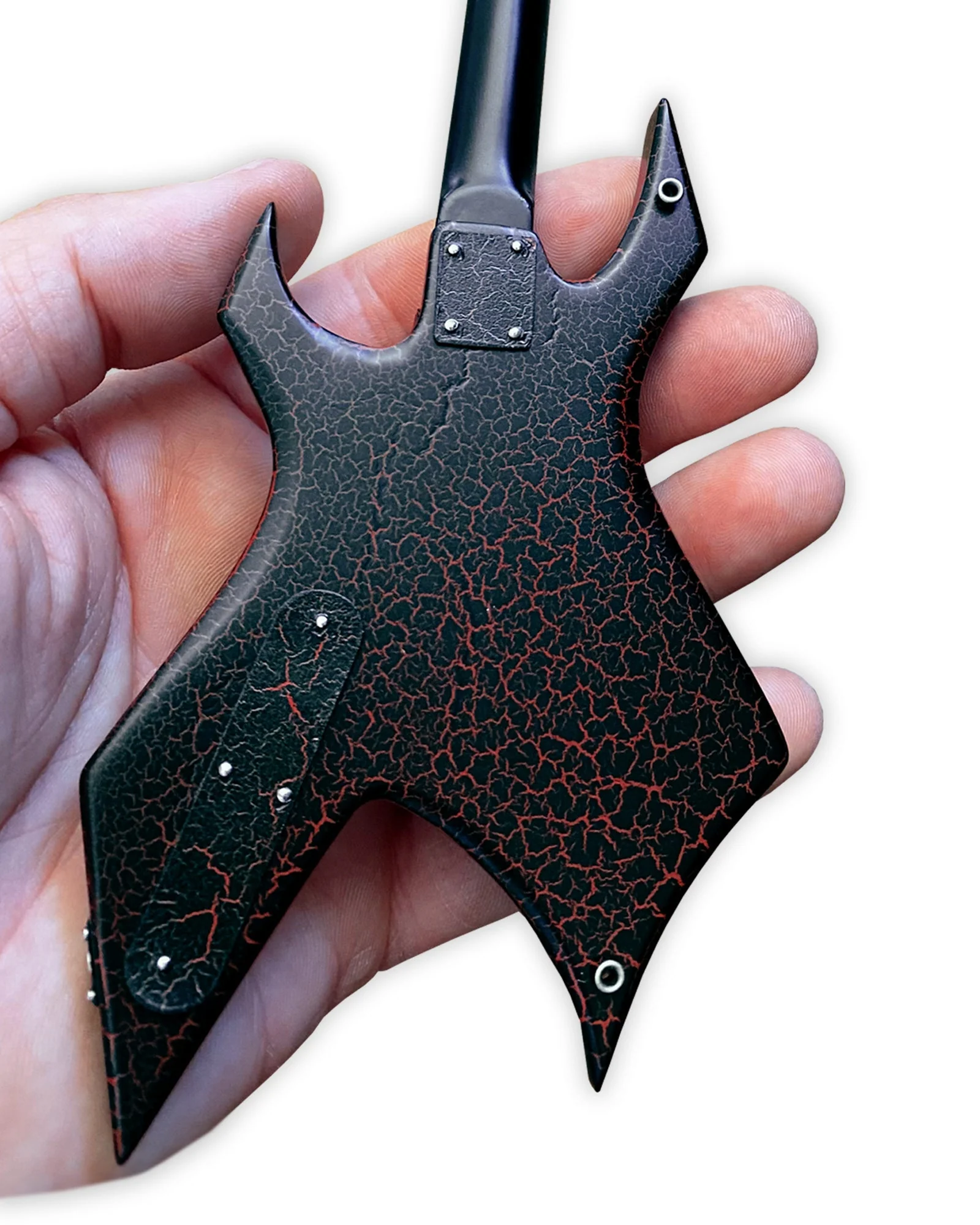 STRANGER THINGS® - EDDIE'S GUITAR B.C. RICH® NJ WARLOCK® - MINI GUITAR - Image 8