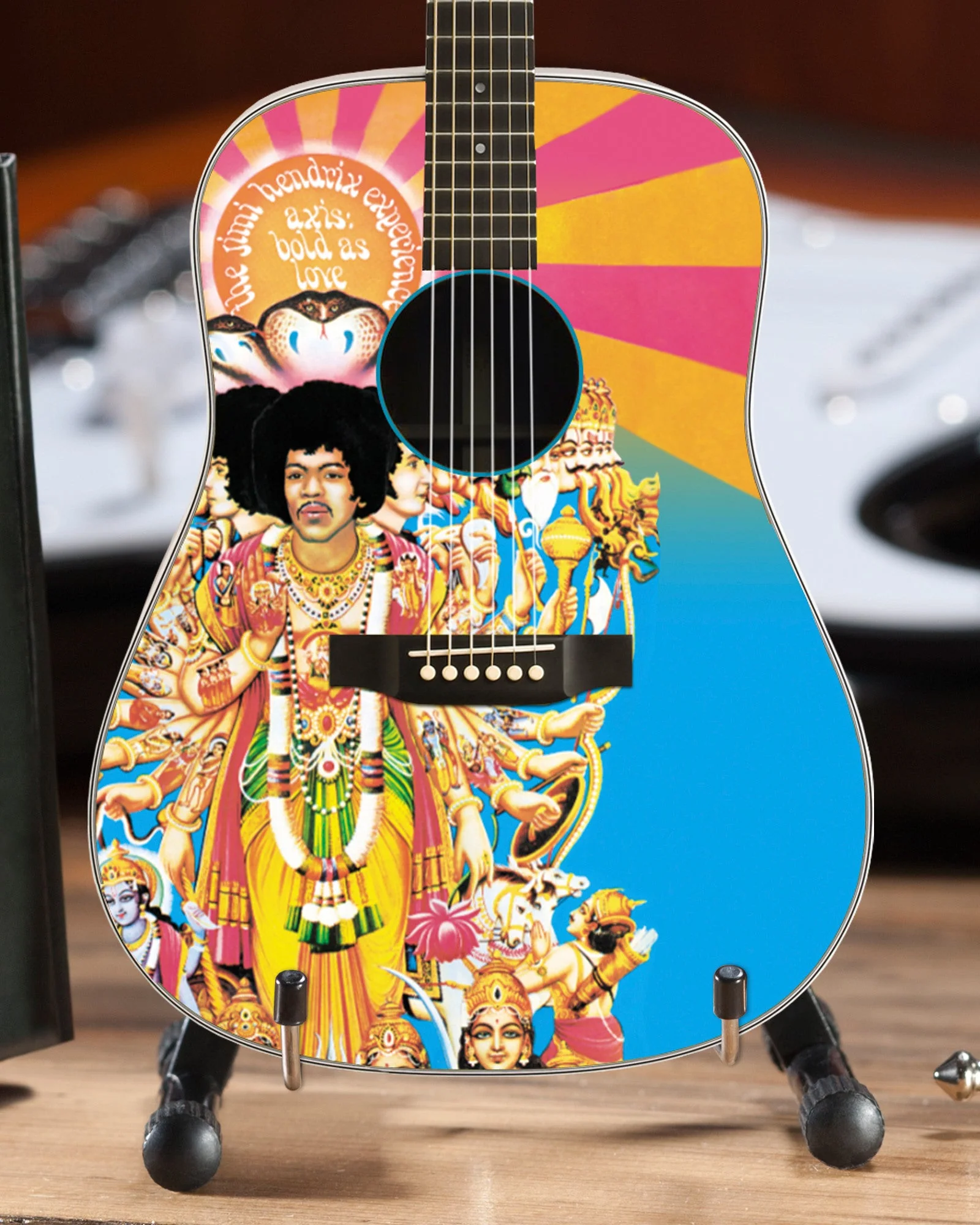 JIMI HENDRIX - AXIS BOLD AS LOVE - MINI GUITAR - Image 3