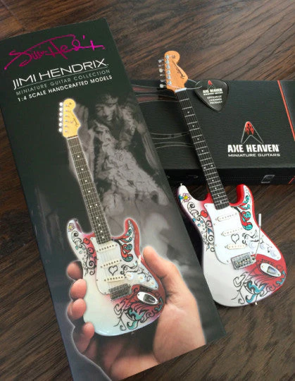 JIMI HENDRIX - FENDER™ STRAT™ MONTEREY - MINI GUITAR - Image 3