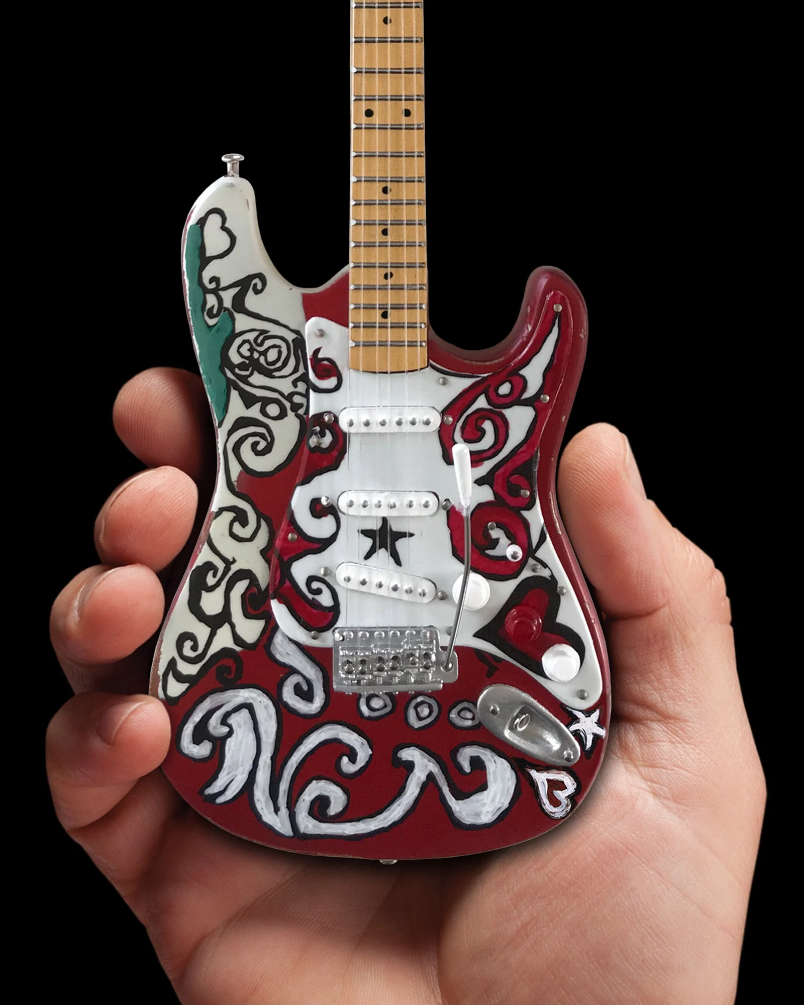 JIMI HENDRIX - FENDER™ STRAT™ SAVILLE - MINI GUITAR - Image 2